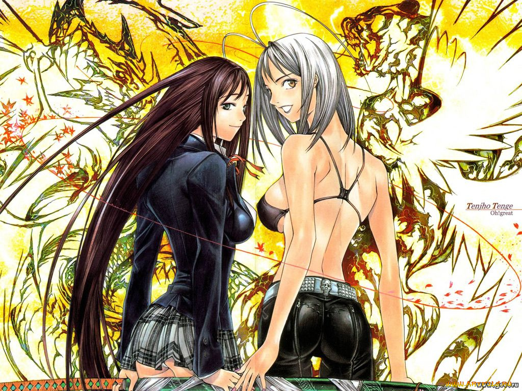 аниме, tenjou, tenge