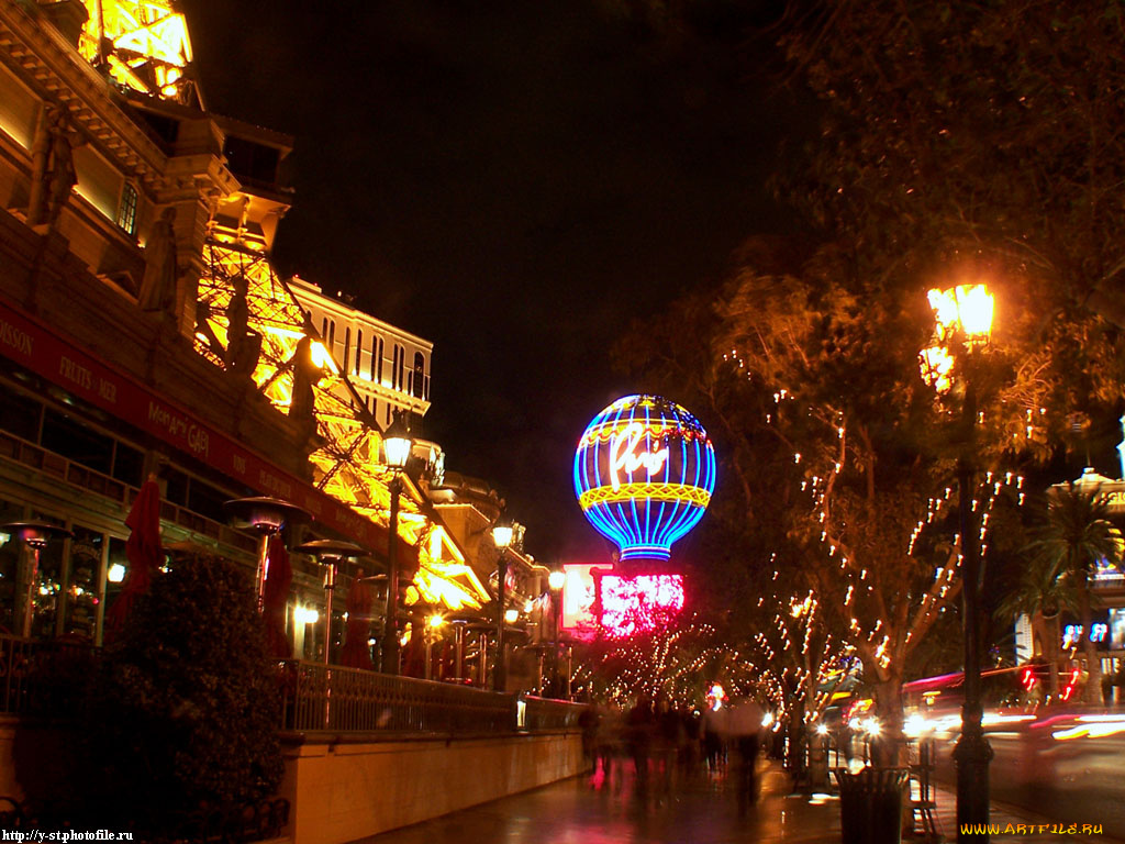 лас, вегас, стрип, или, бульвар, лав, города, сша