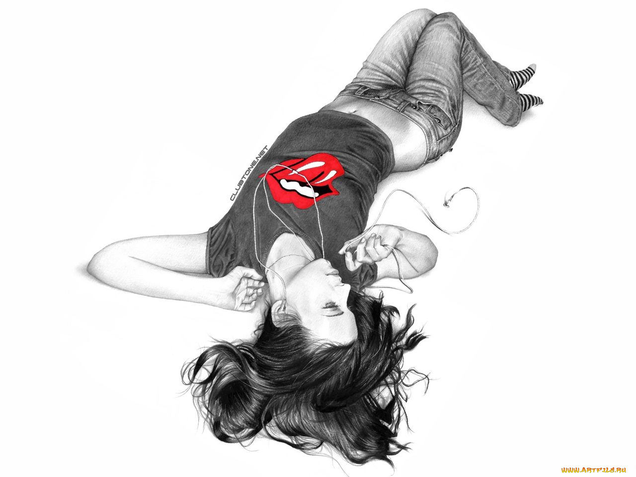 рисованные, люди