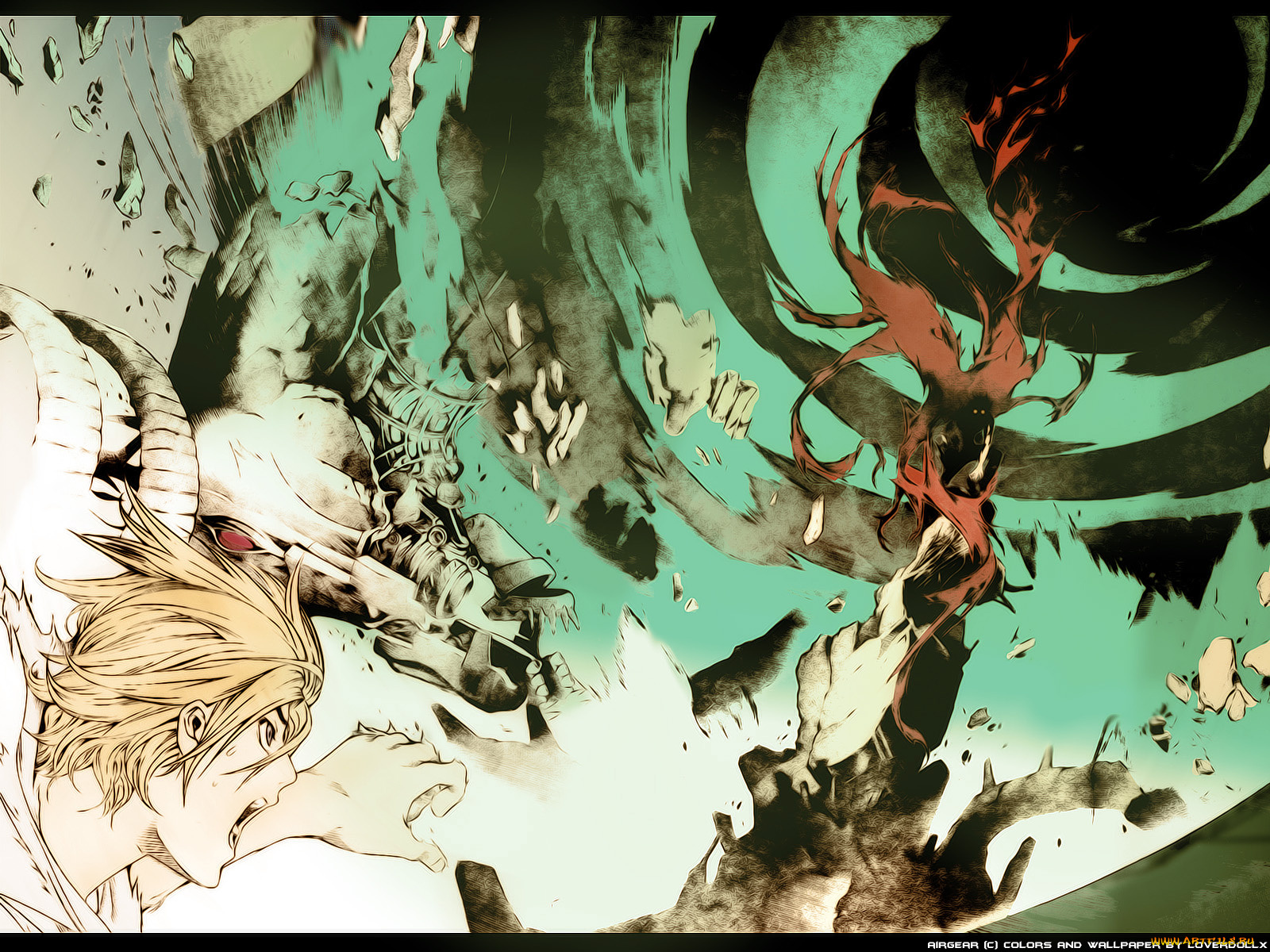 аниме, air, gear