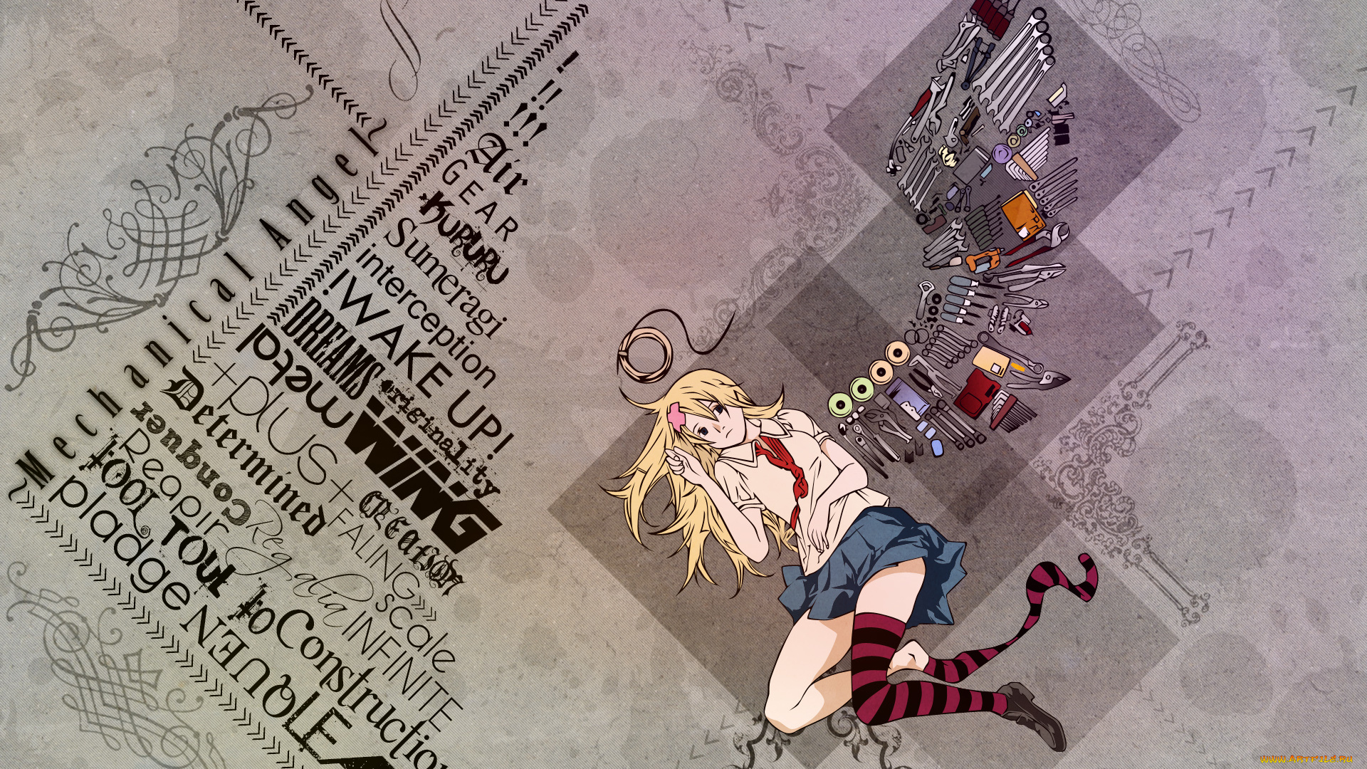 аниме, air, gear