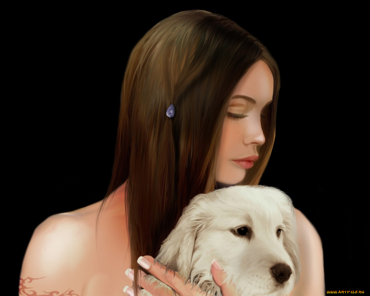 рисованные, люди