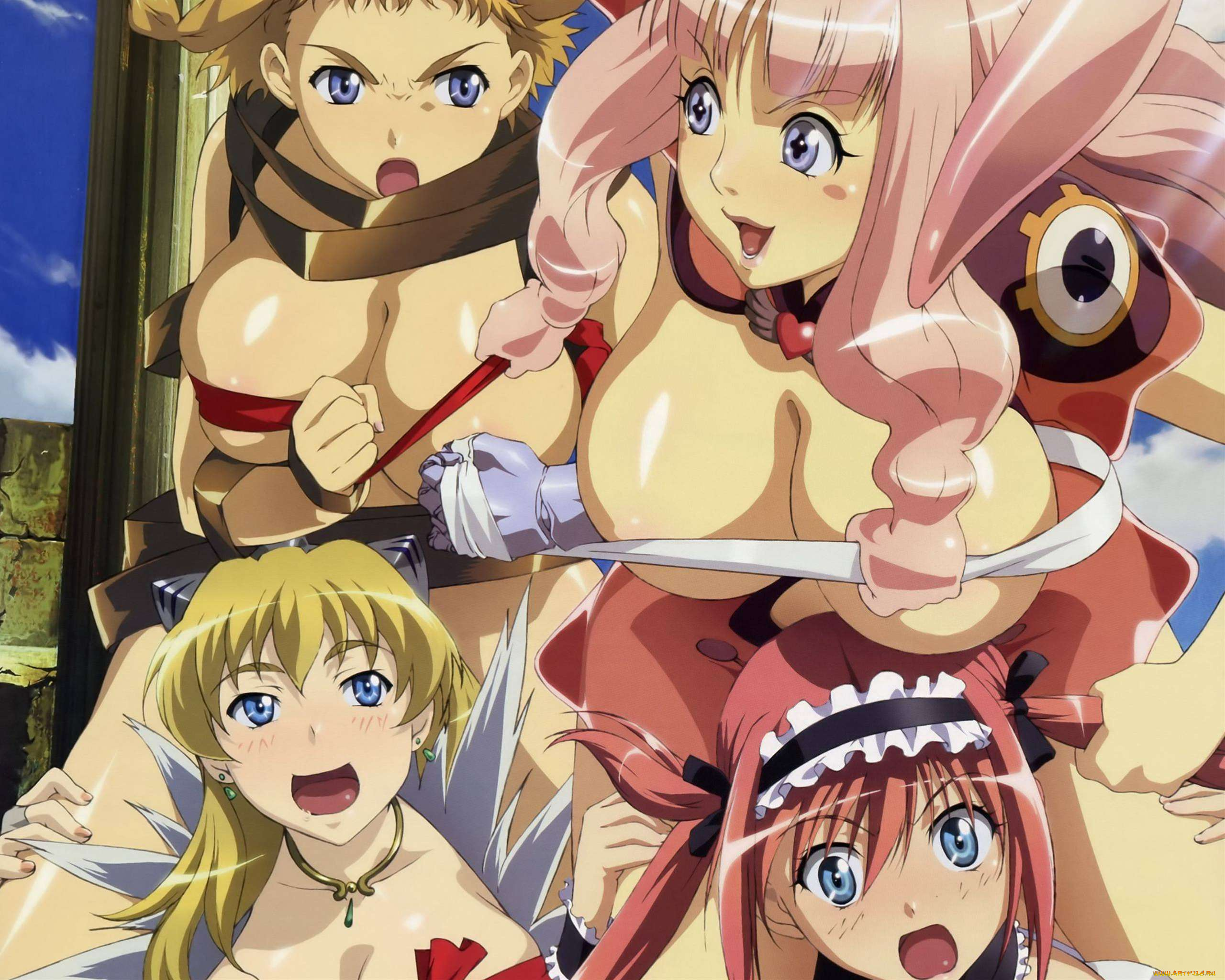 queen`s, blade, аниме