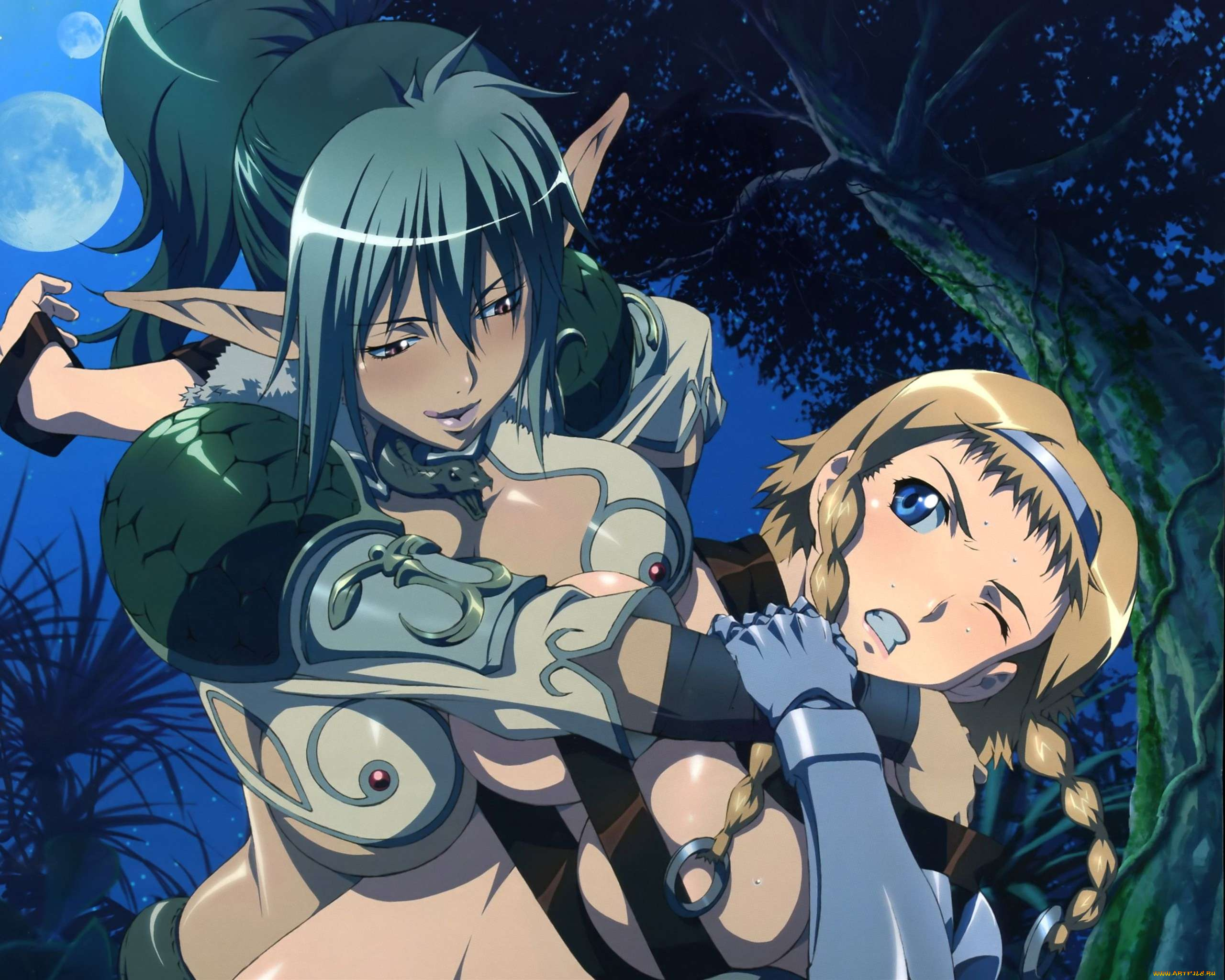 queen`s, blade, аниме