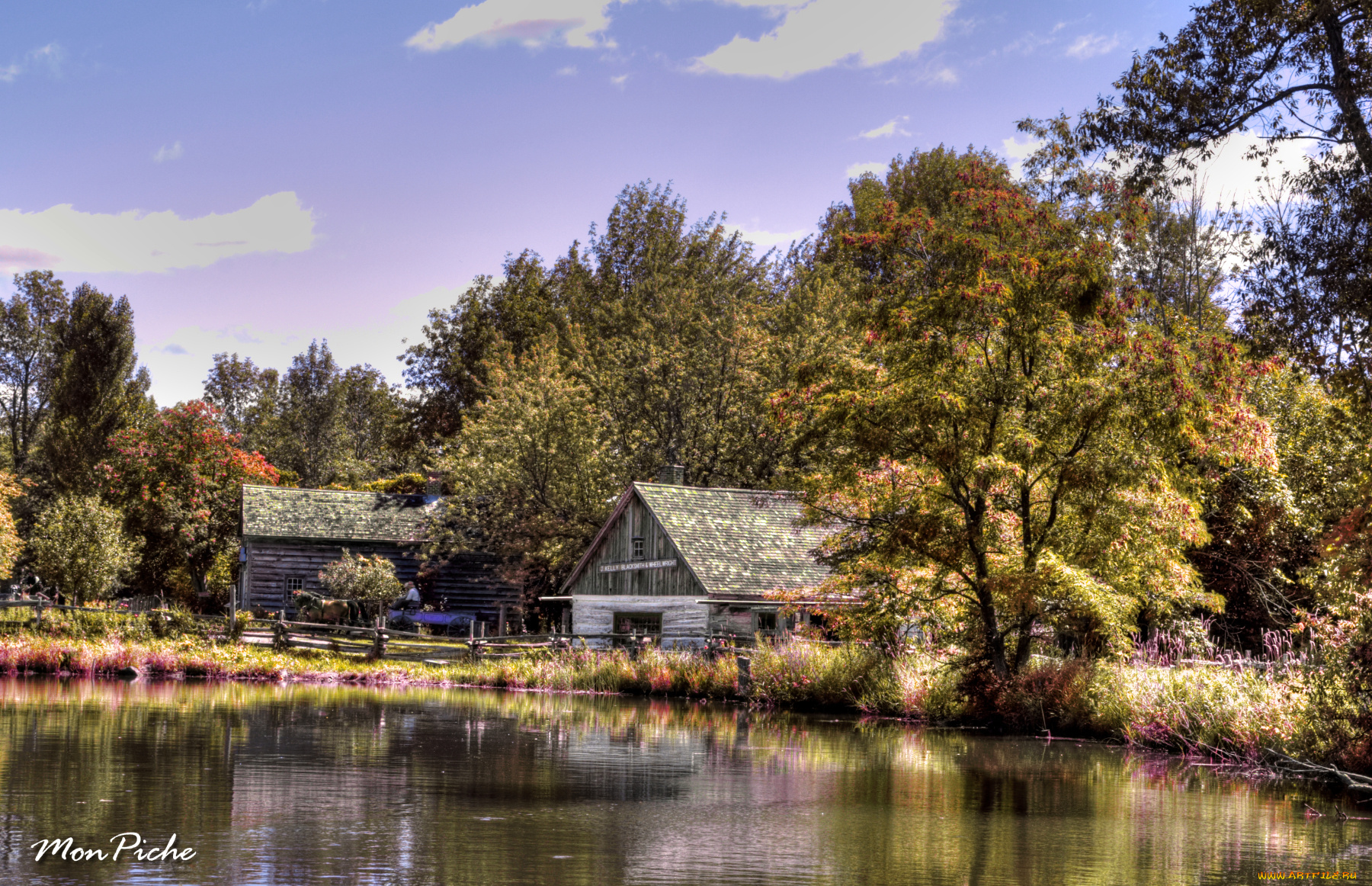 природа, реки, озера, канада, онтарио, инглсайд