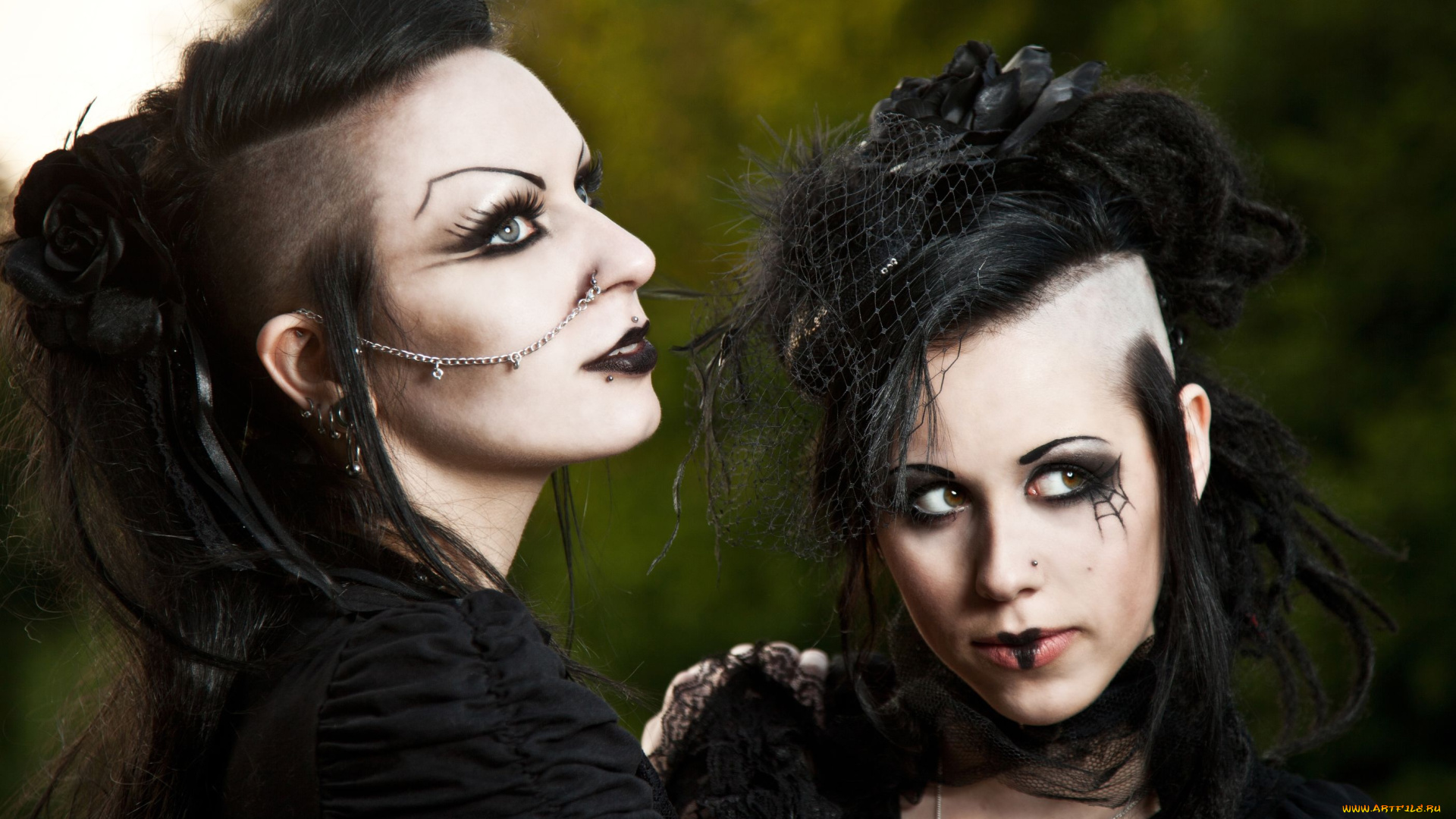 -Unsort, Креатив, девушки, unsort, креатив, гот, пирсинг