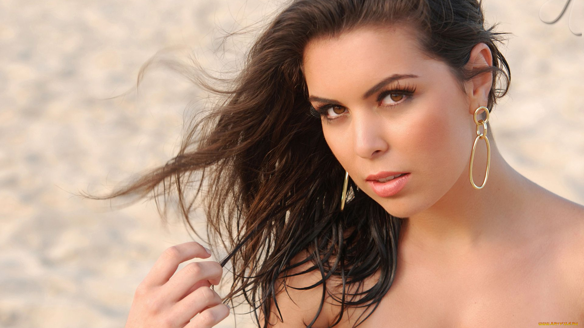 Nara, Alves, девушки, серьги