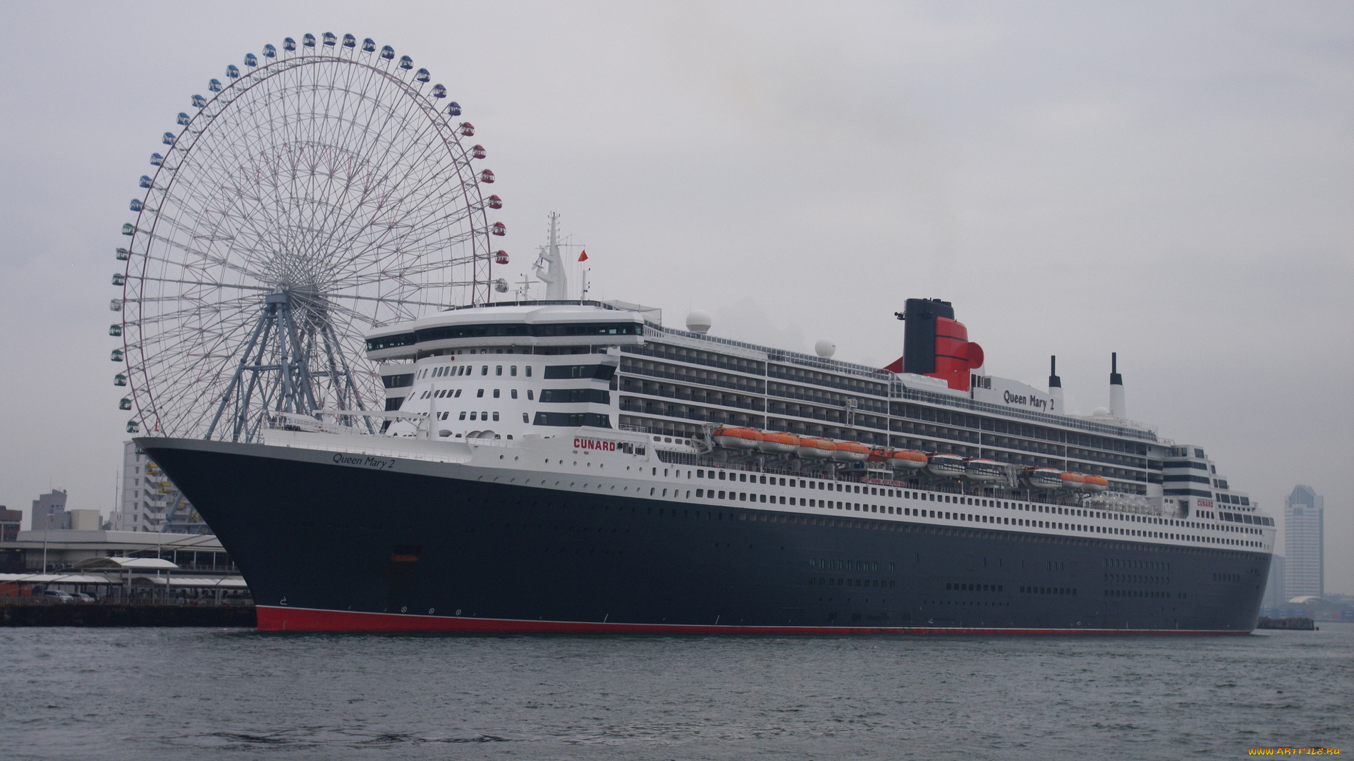 корабли, лайнеры, море, круиз