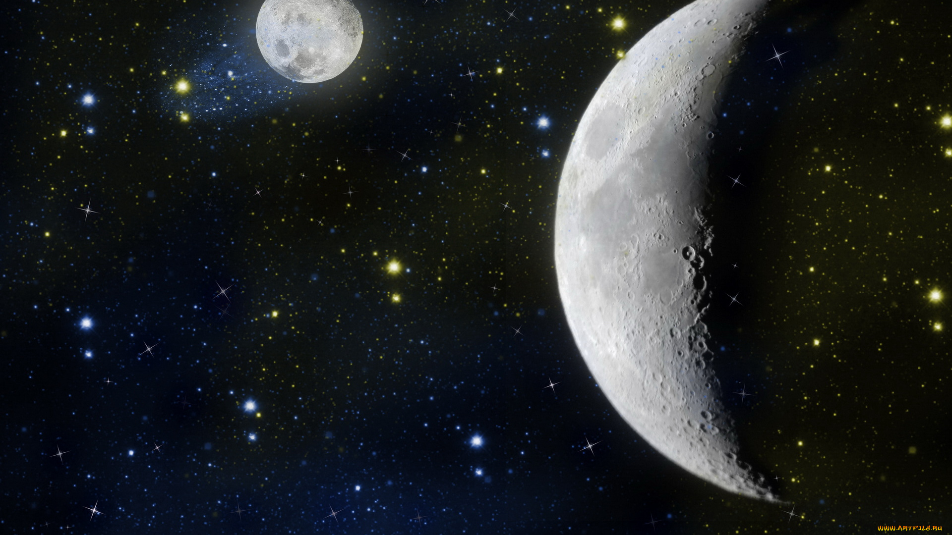 космос, арт, планеты