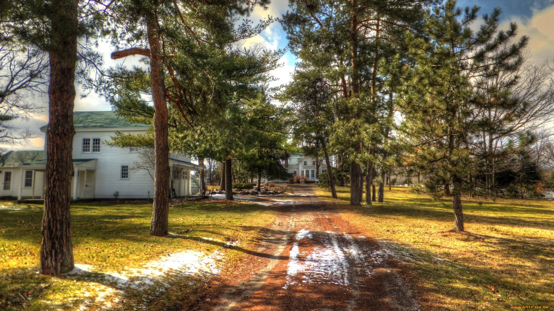 природа, дороги, frankenmuth