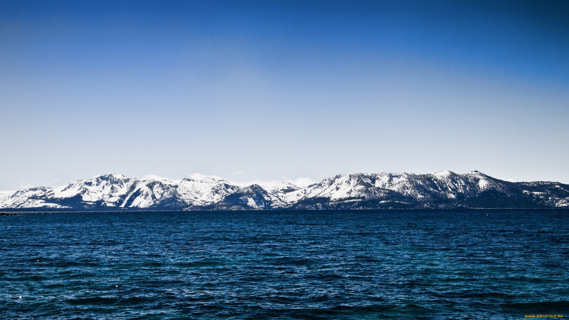 природа, моря, океаны, хребет, море, горный