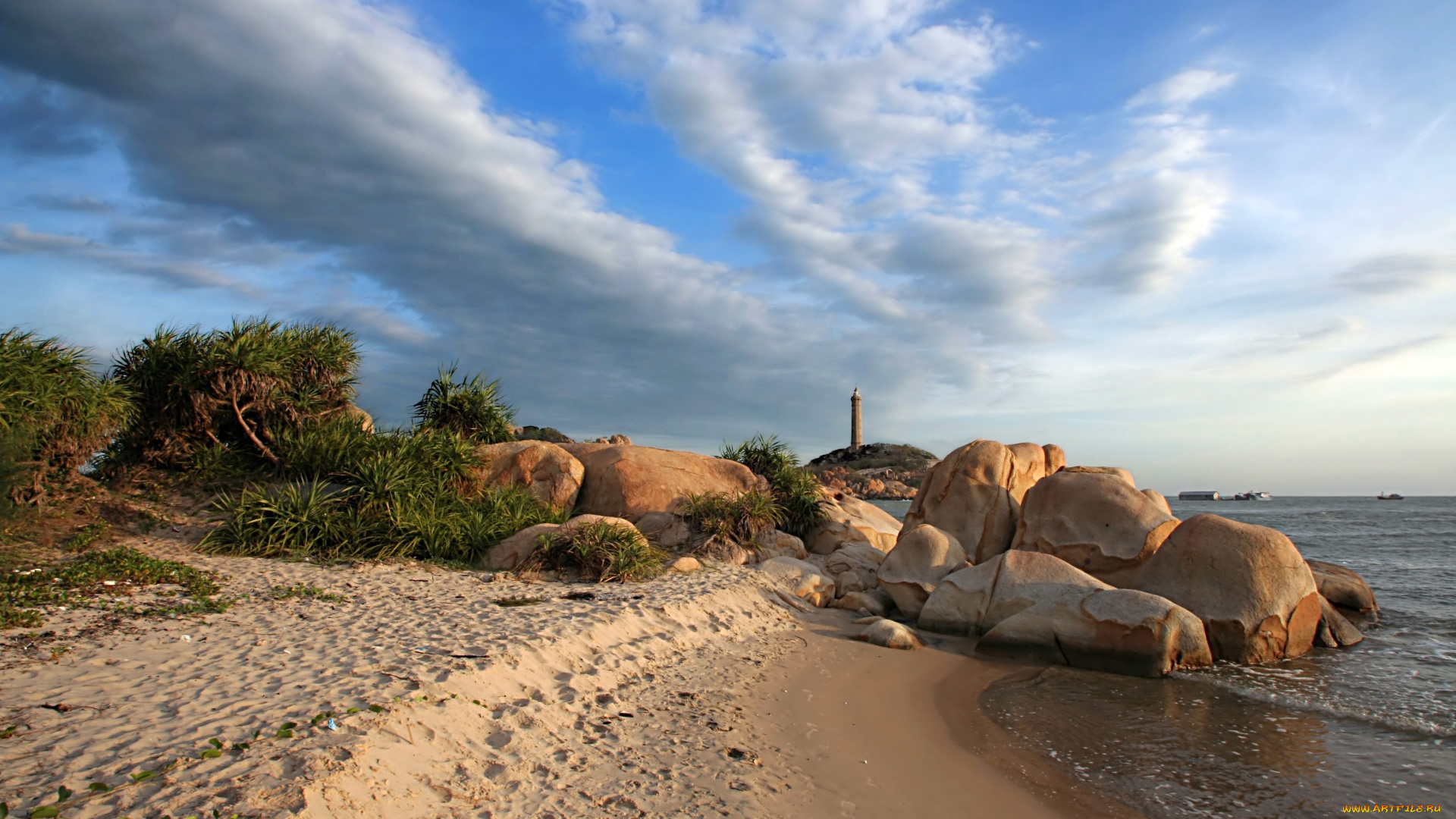 природа, побережье, вьетнам