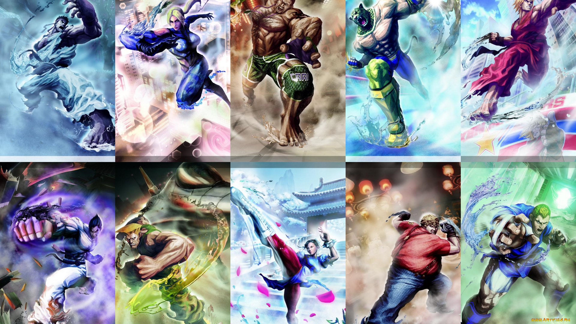 street, fighter, tekken, видео, игры, x