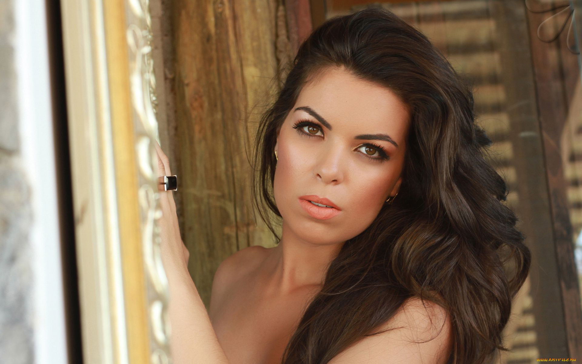 Nara, Alves, девушки, шатенка