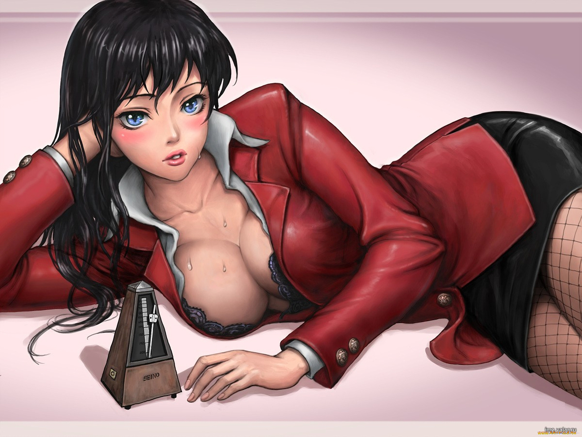 аниме, *unknown, другое, учительница, слёзы, грудь