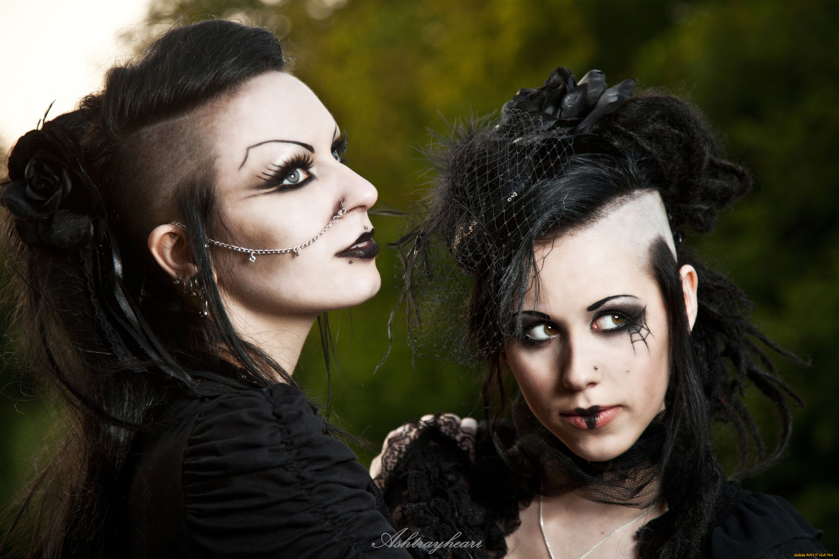 -Unsort, Креатив, девушки, unsort, креатив, гот, пирсинг