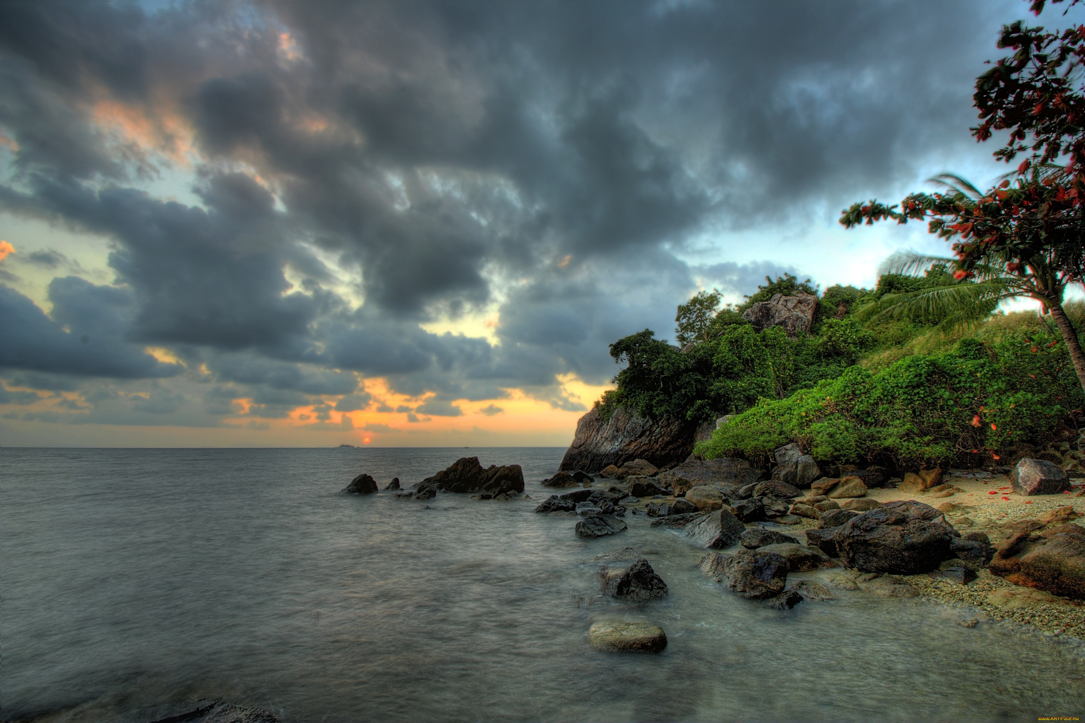 природа, побережье, таиланд