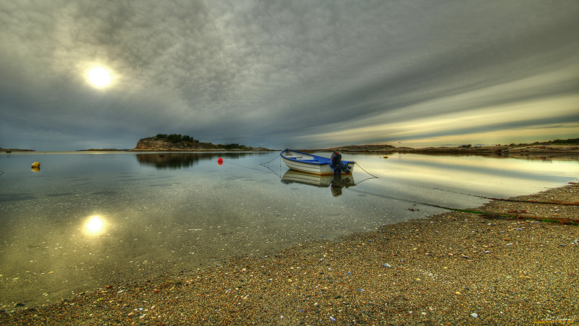 osso, sweden, корабли, лодки, шлюпки, лодка, луна, река