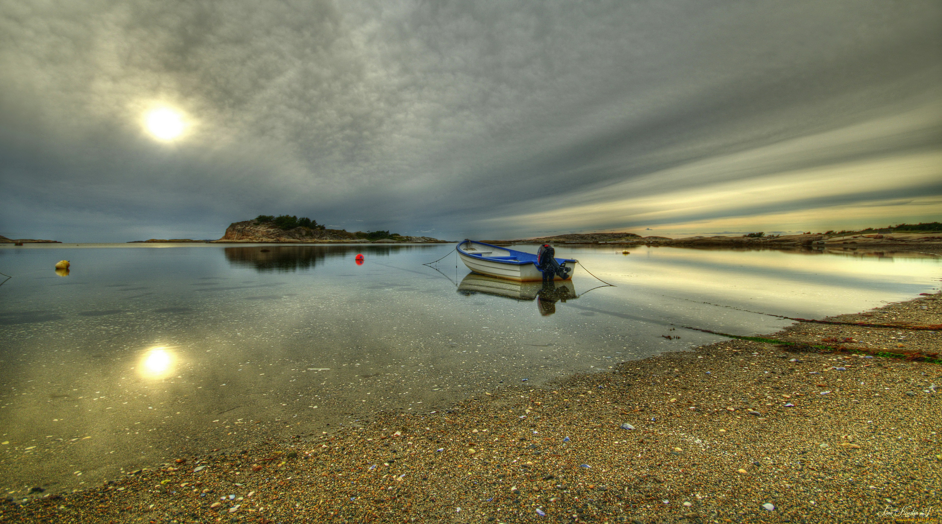 osso, sweden, корабли, лодки, шлюпки, лодка, луна, река