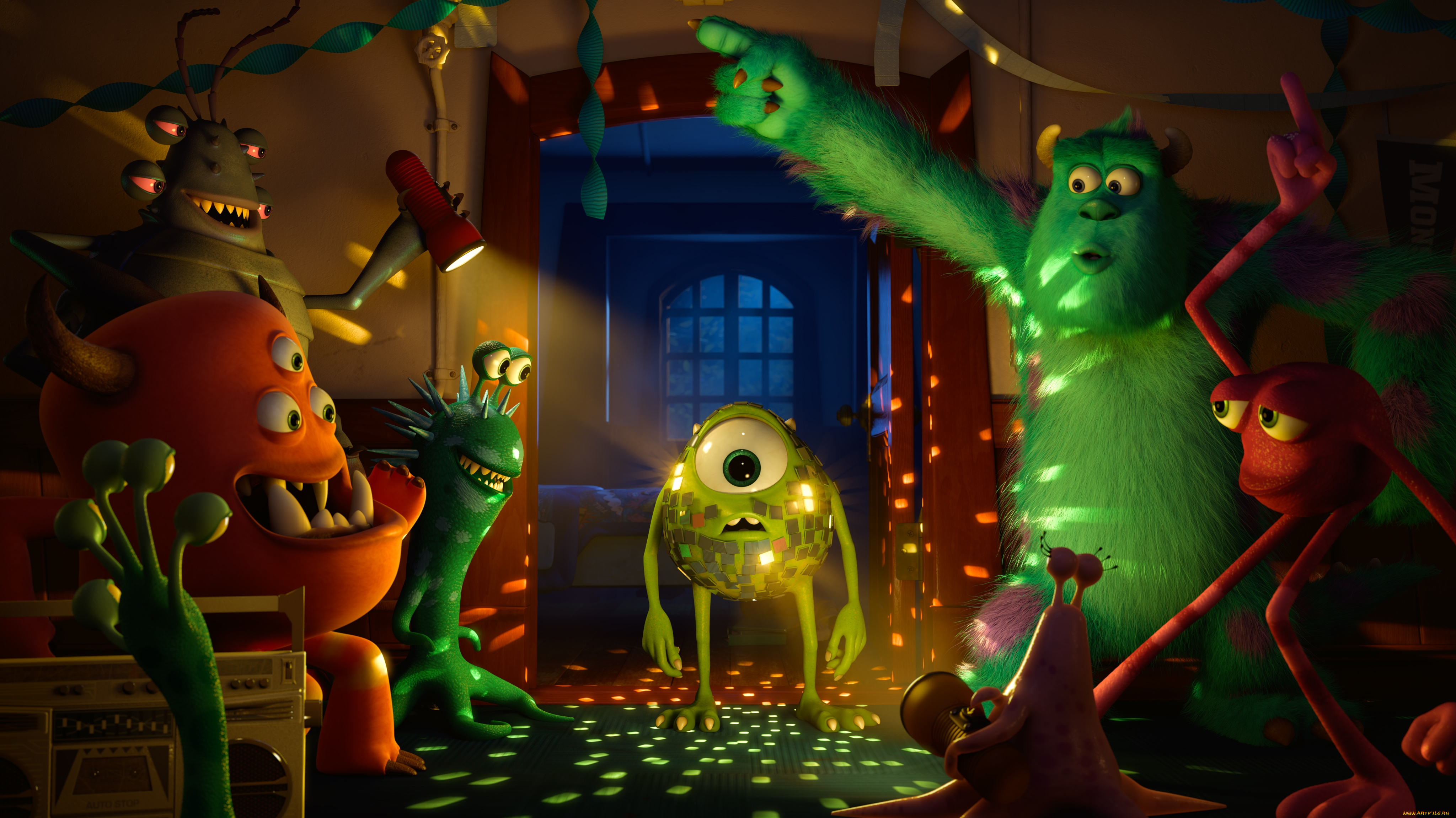 monsters, university, мультфильмы, университет, монстров