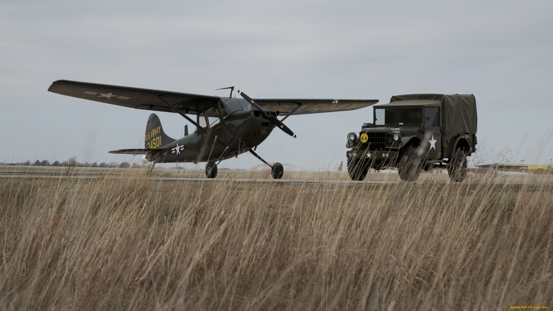 авиация, авиационный, пейзаж, креатив, jeep, airplane, technic, army