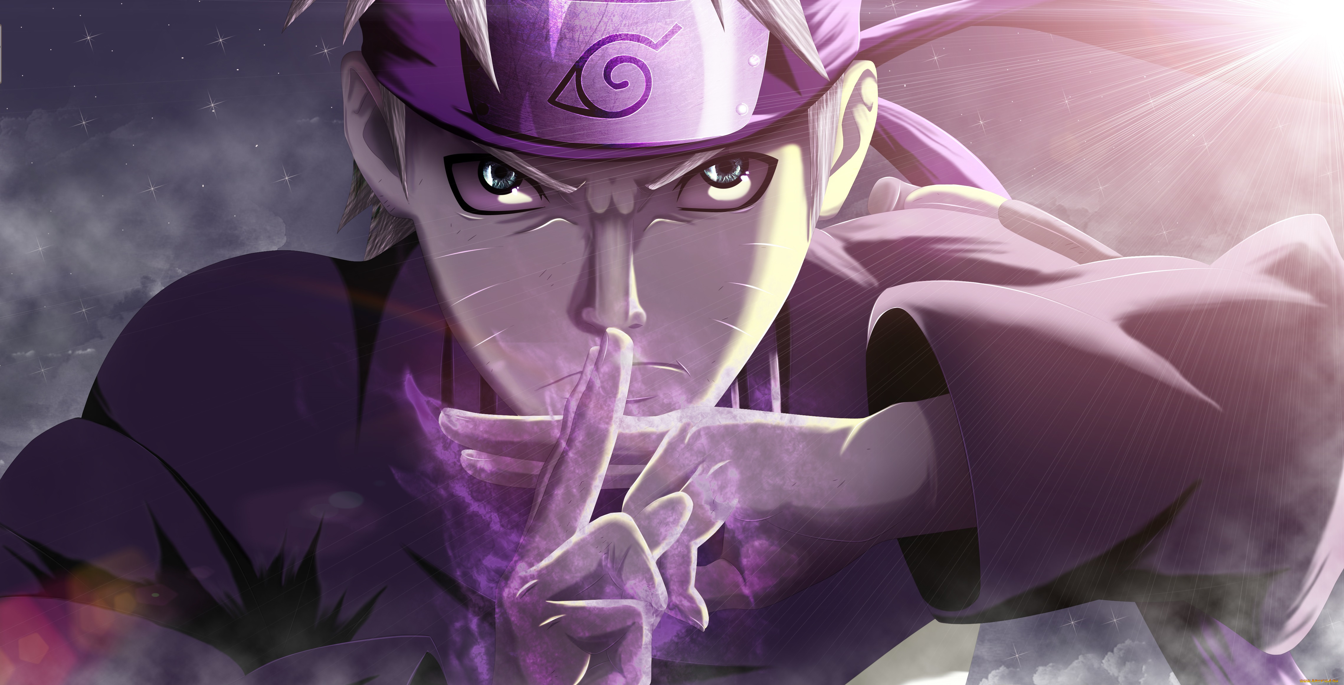 аниме, naruto, серьёзность, сияние, печать, лучи, наруто, узумаки, шиноби, блондин, парень