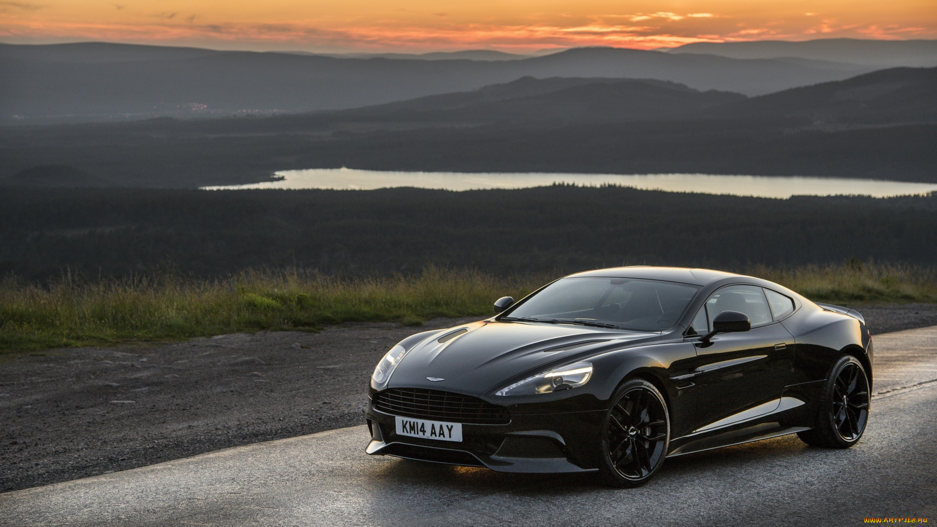 автомобили, aston, martin, 2014г, carbon, black, vanquish, aston, martin