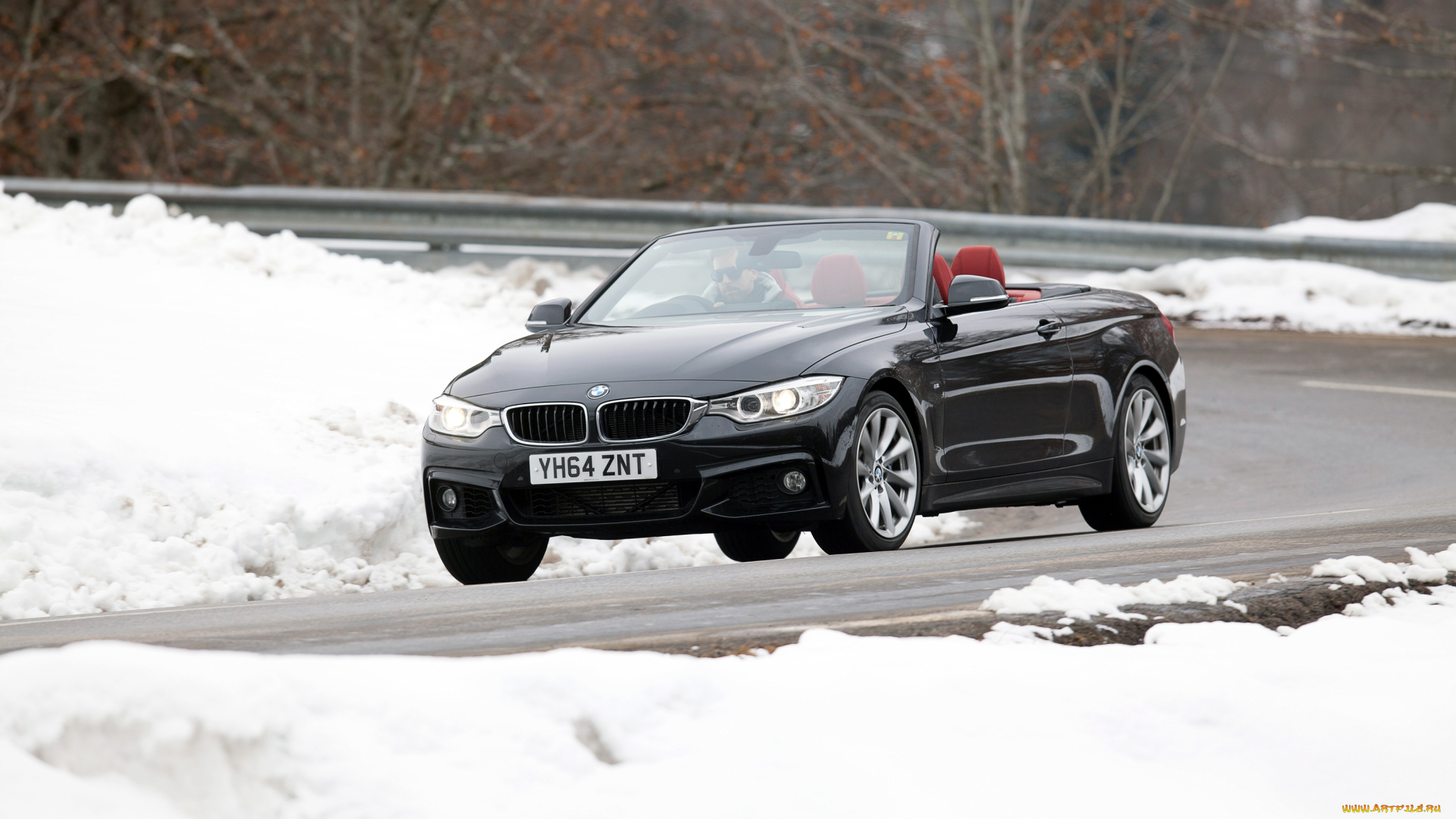 автомобили, bmw, 435d, uk-spec, package, sport, cabrio, m, xdrive, темный, 2014г, f33