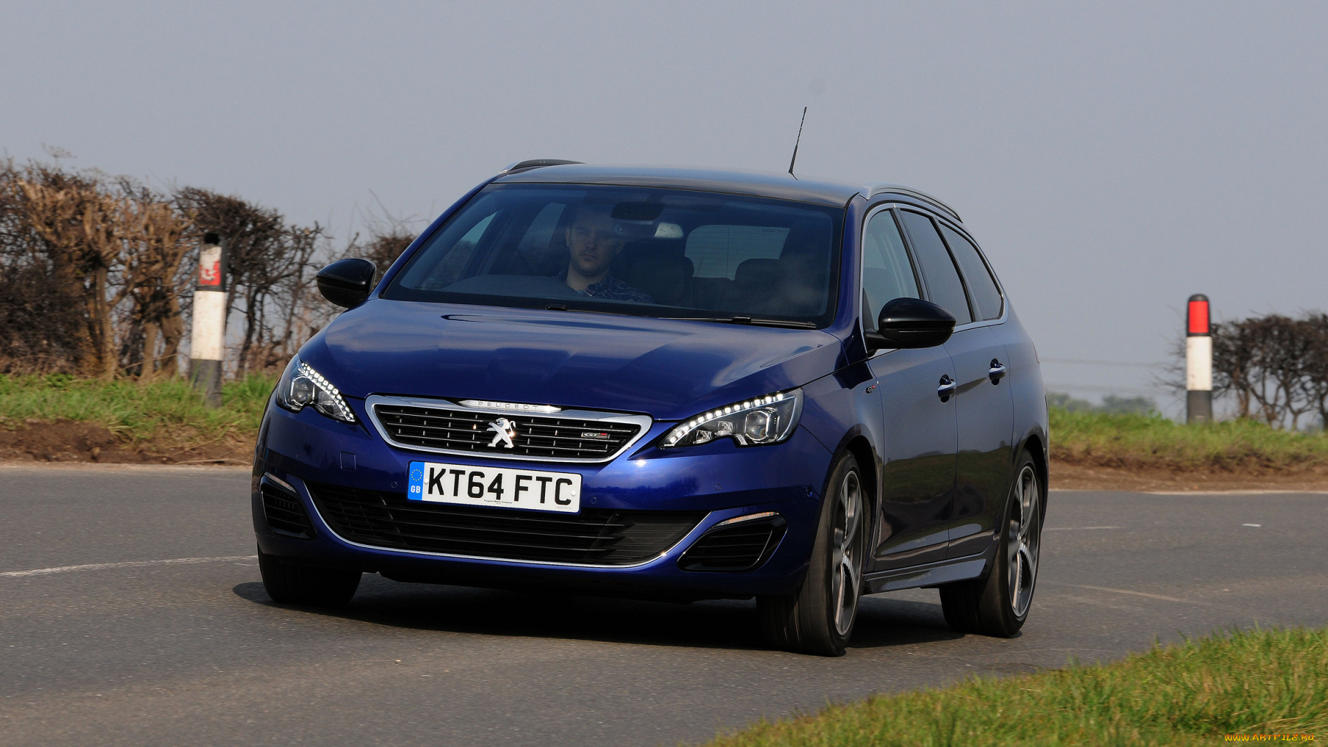 автомобили, peugeot, синий, uk-spec, 2015г, gt, sw, 308