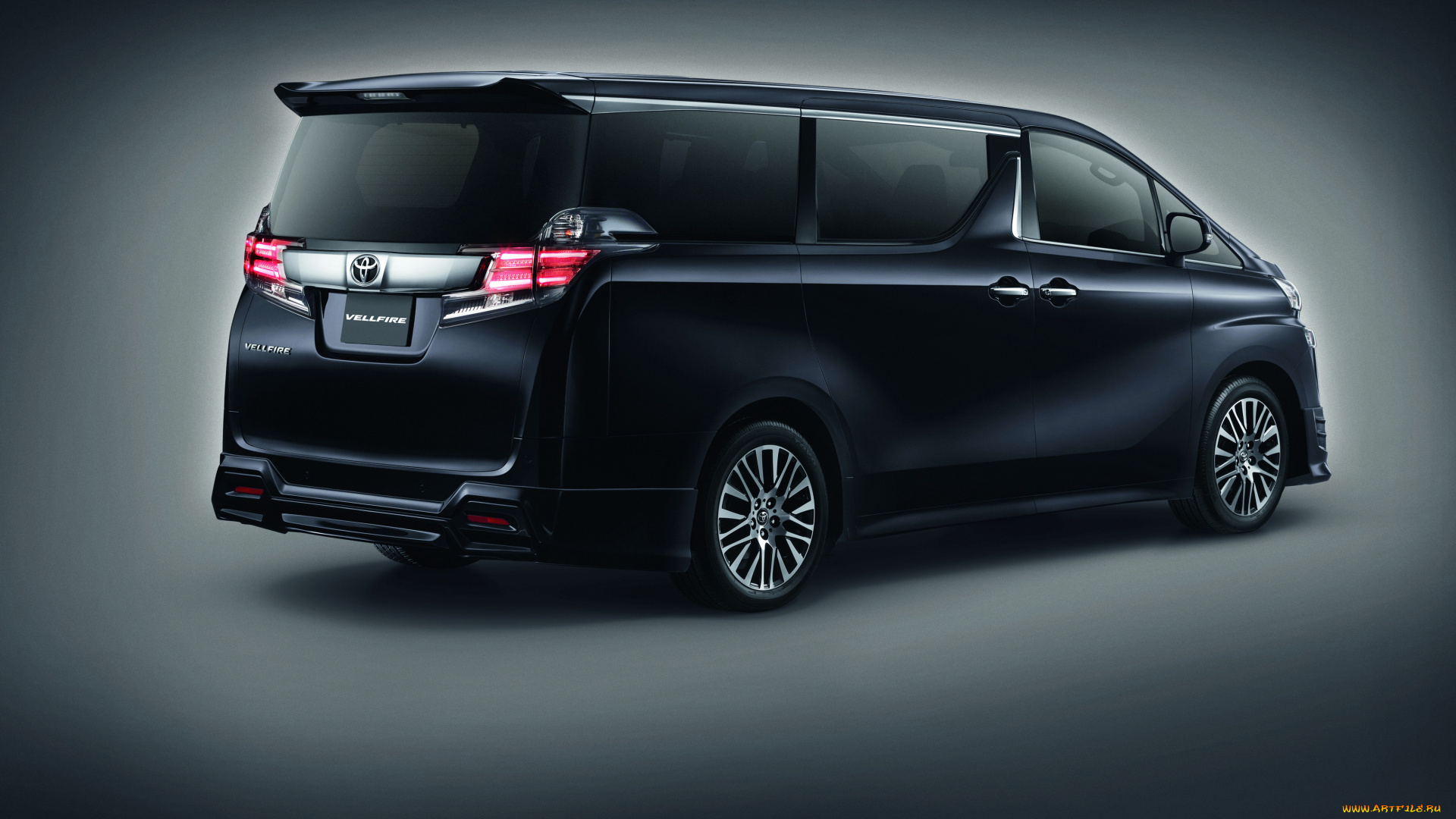 автомобили, toyota, 2015г, vellfire, th-spec, темный