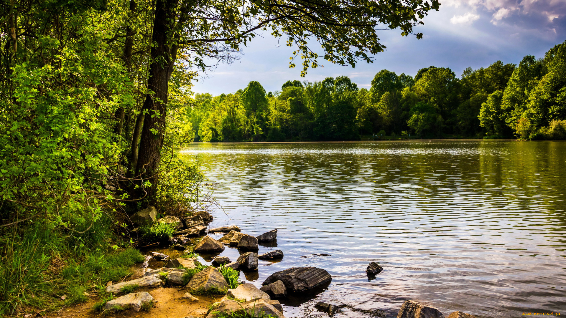 centennial, lake, , park, , columbia, , сша, природа, реки, озера, park, lake, камни, лес, озеро, columbia, centennial