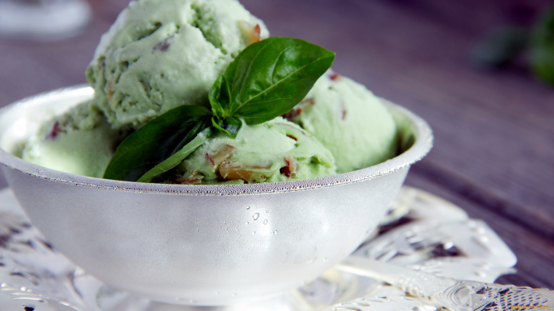 еда, мороженое, , десерты, мята