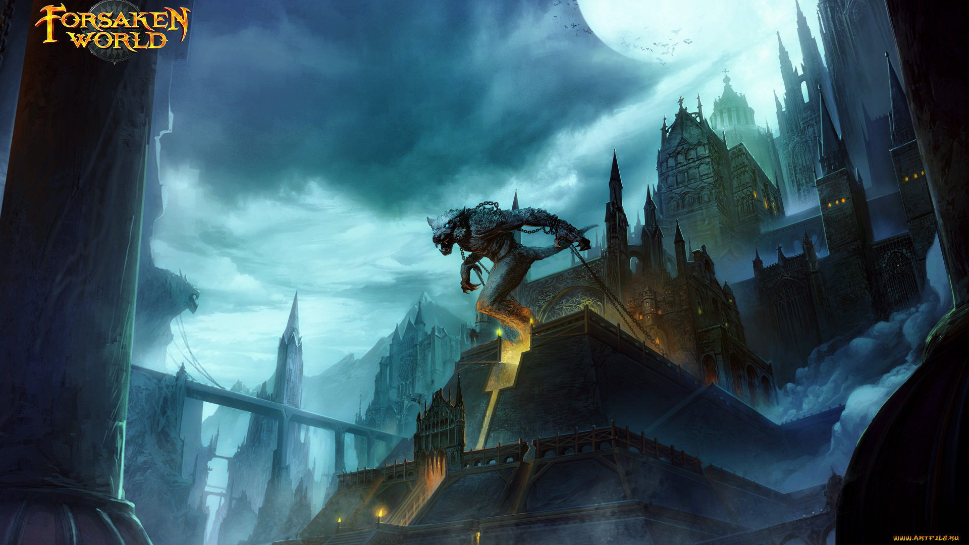 видео, игры, forsaken, world, игра, онлайн, ролевая, world, forsaken