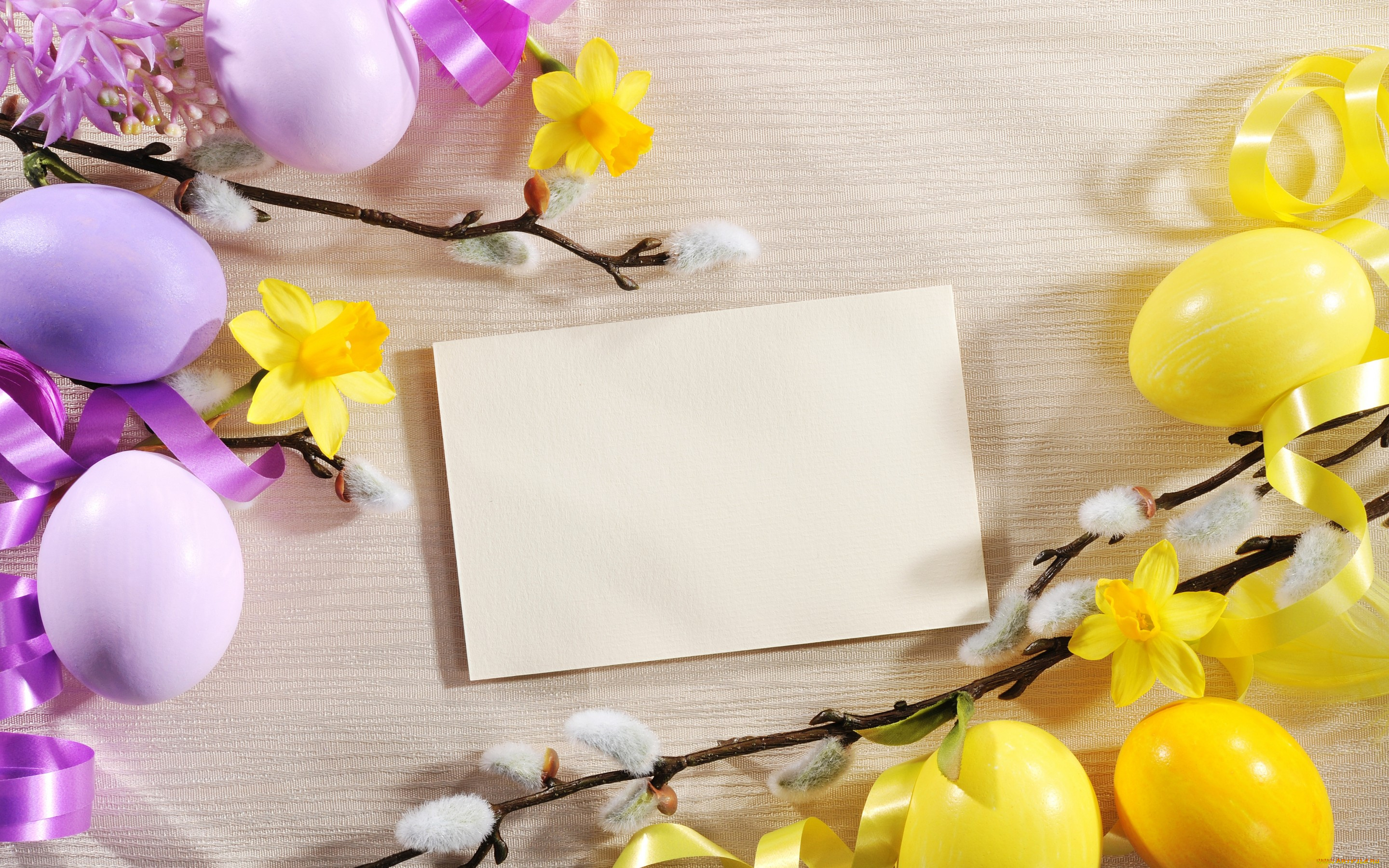 праздничные, пасха, flowers, eggs, easter, нарциссы, цветы, яйца, spring, верба