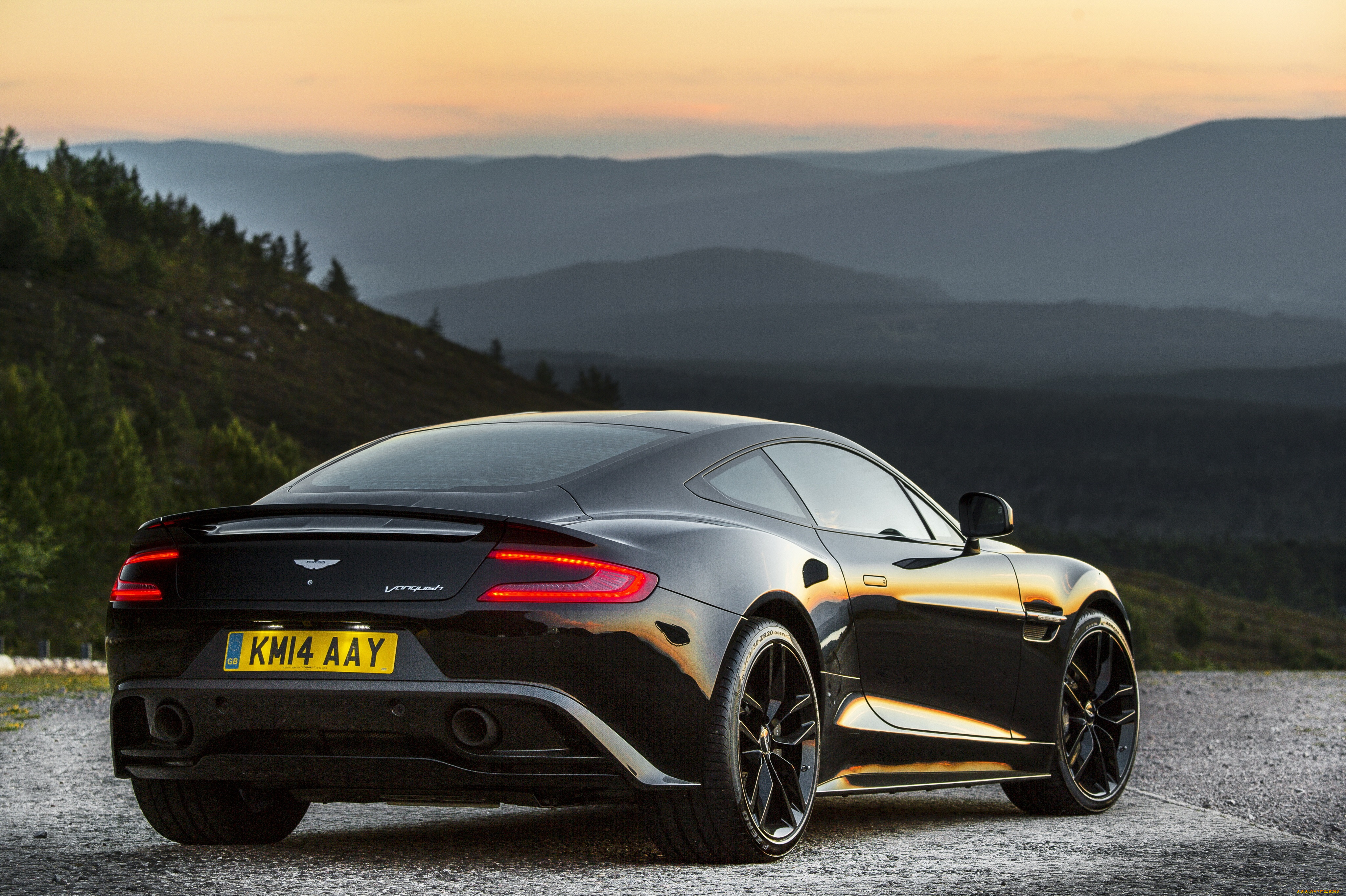 автомобили, aston, martin, 2014г, carbon, black, vanquish, aston, martin