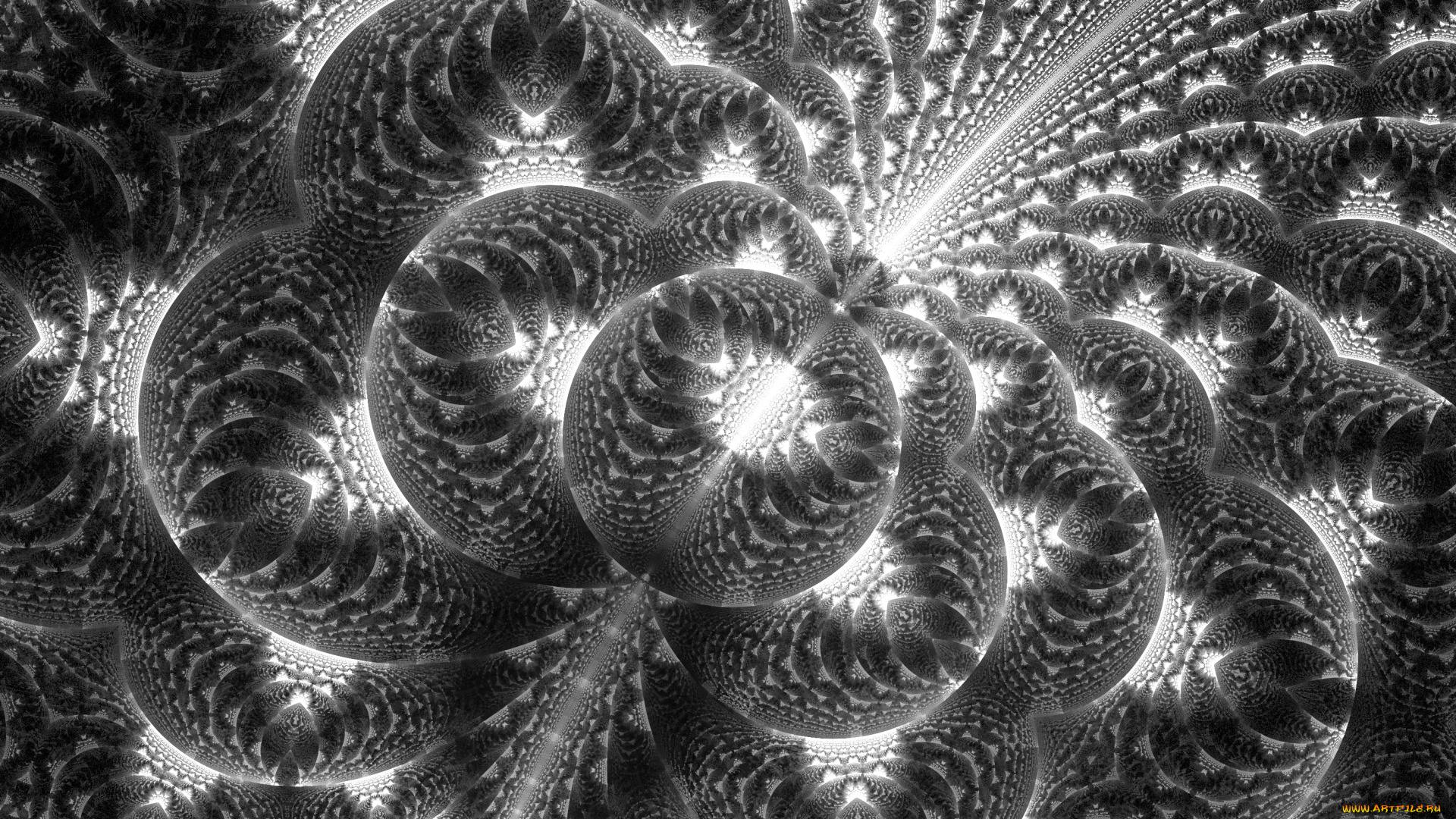 3д, графика, фракталы, , fractal, фон, цвета, узор