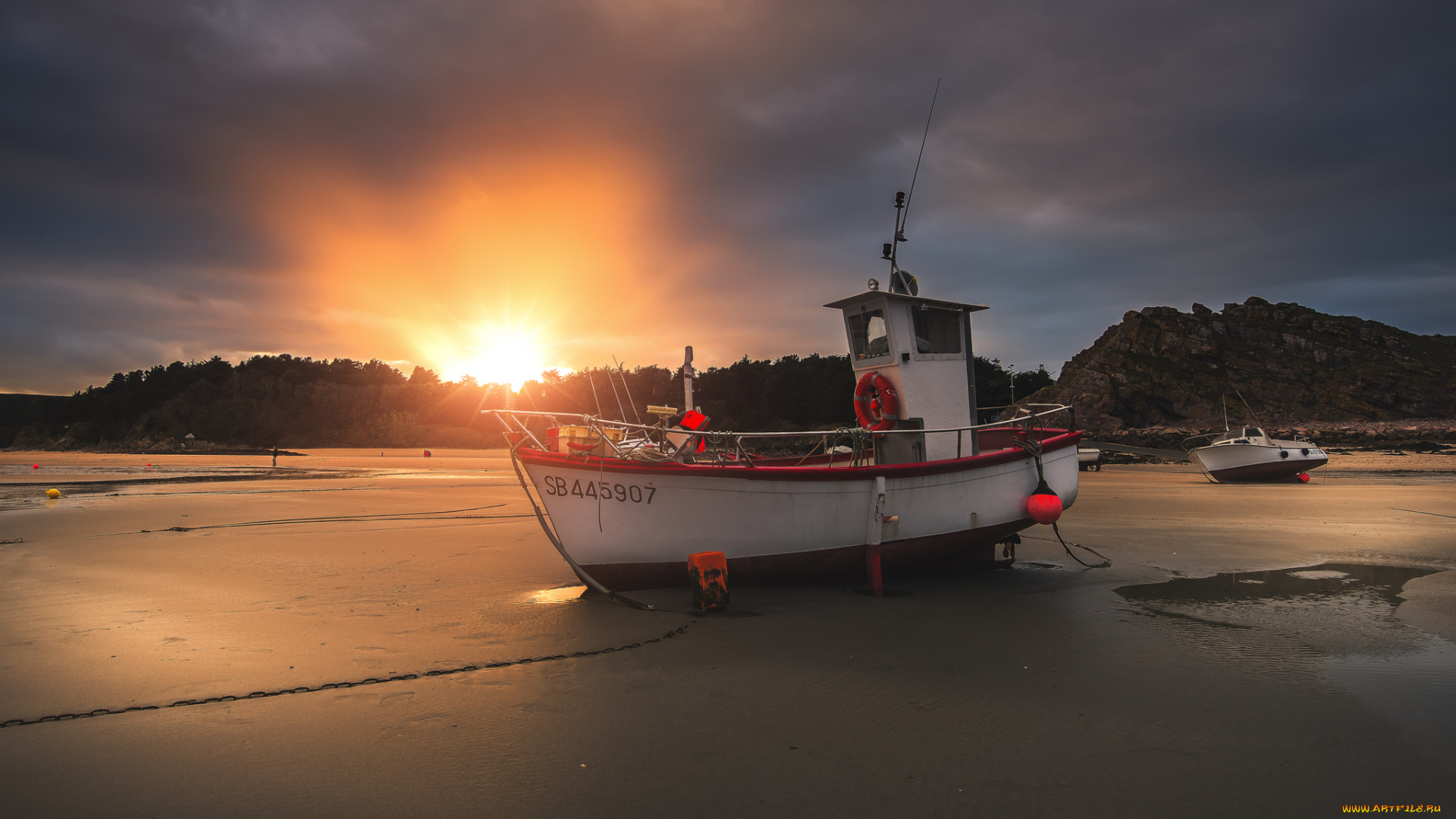 корабли, баркасы, , , буксиры, пляж, побережье