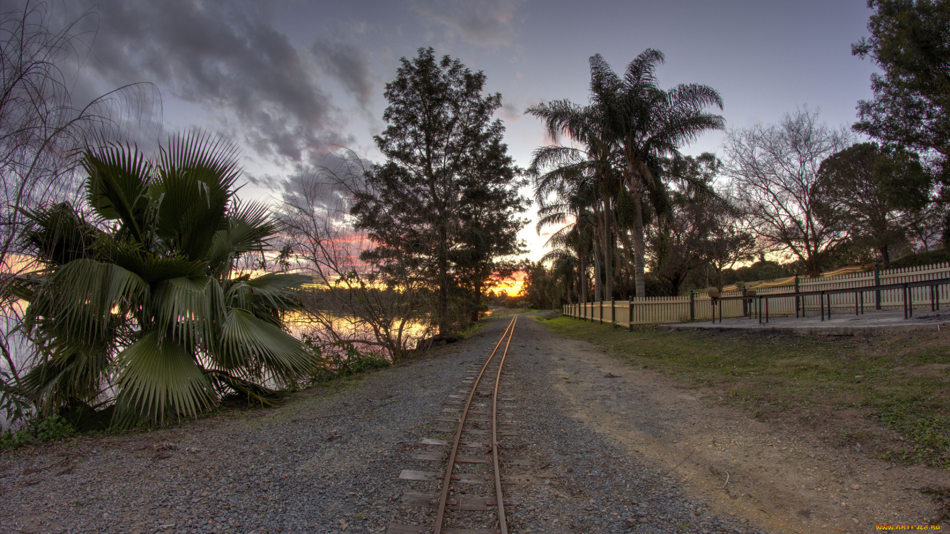 природа, дороги, тракт