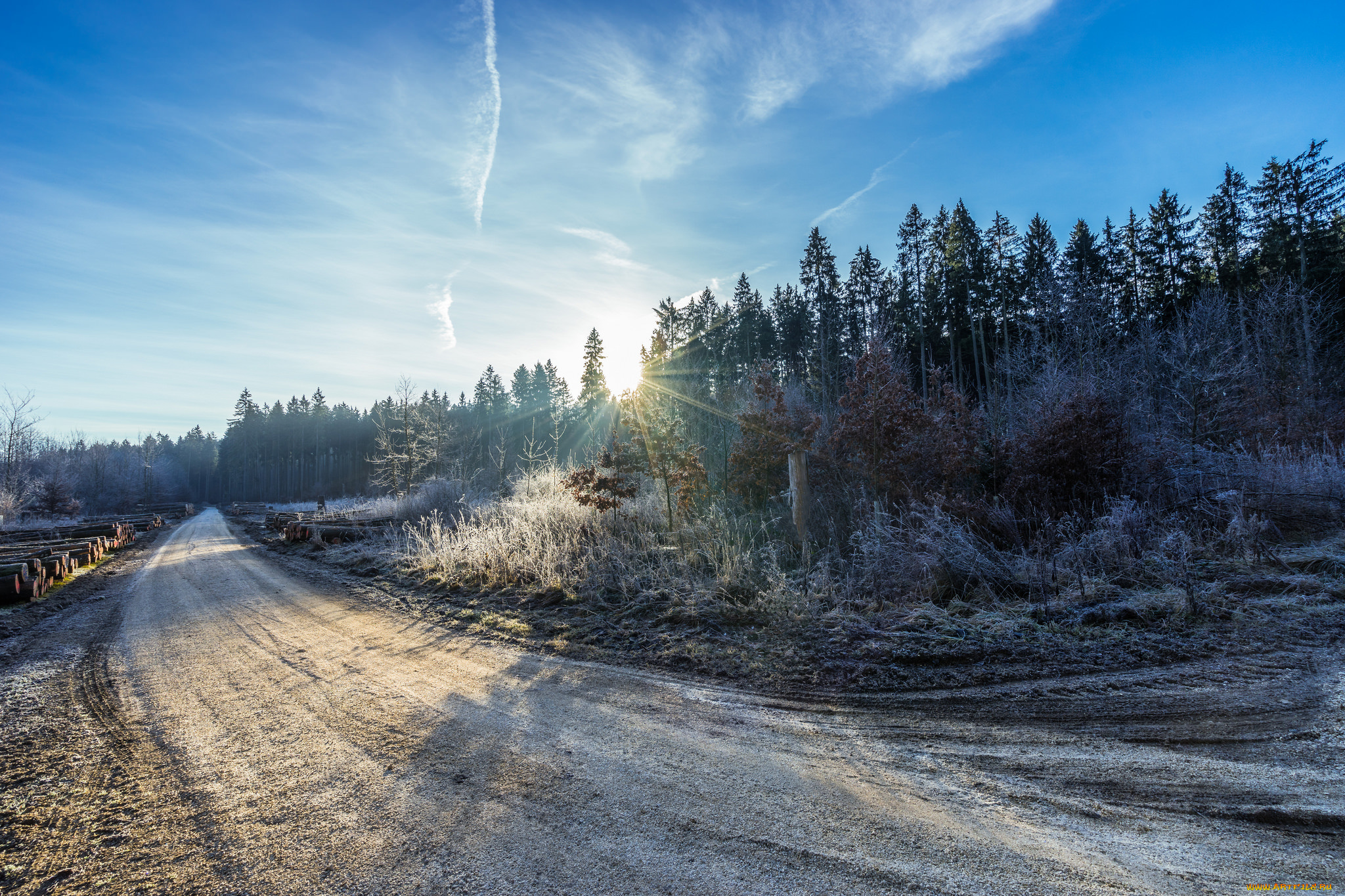 природа, дороги, тракт