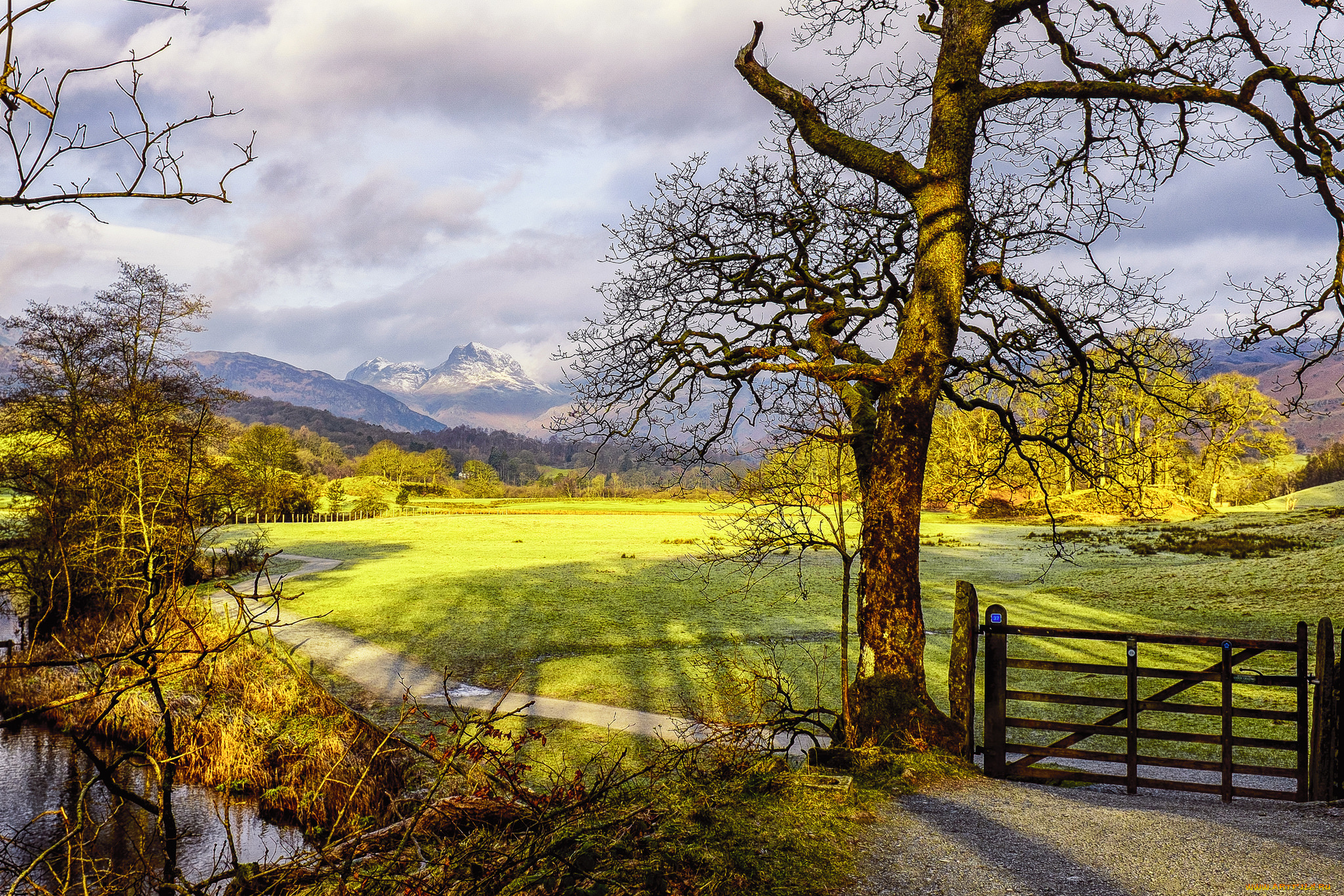 природа, дороги, тракт