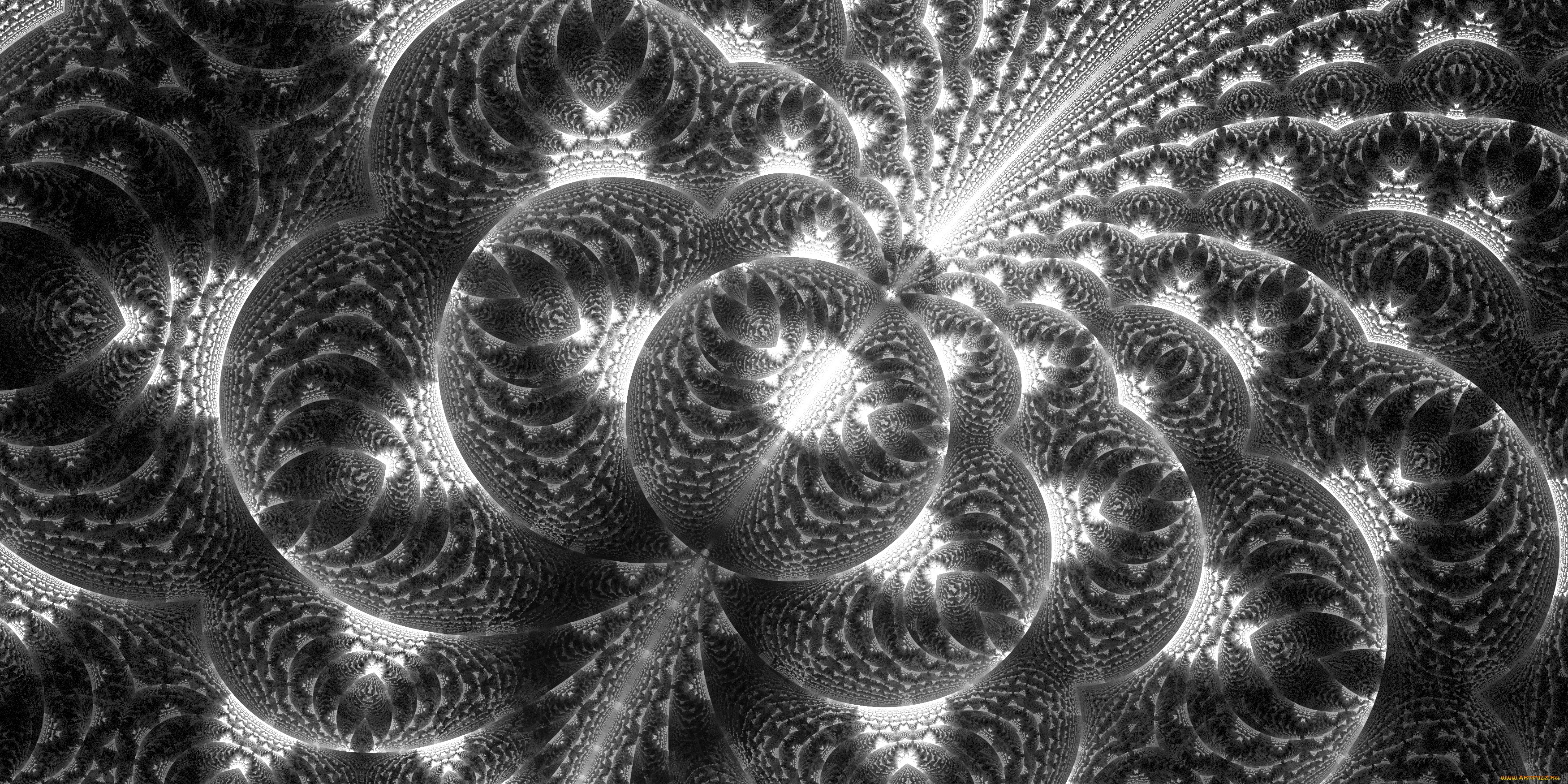 3д, графика, фракталы, , fractal, фон, цвета, узор