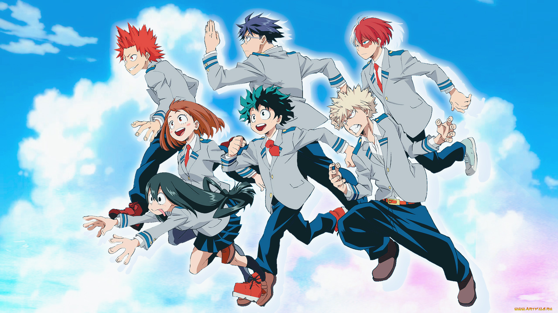 аниме, boku, no, hero, academia, персонаж