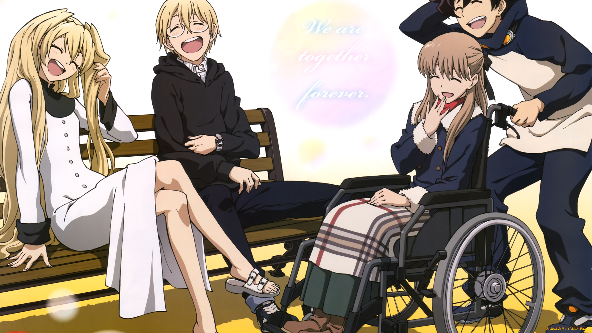 аниме, kekkai, sensen, персонажи