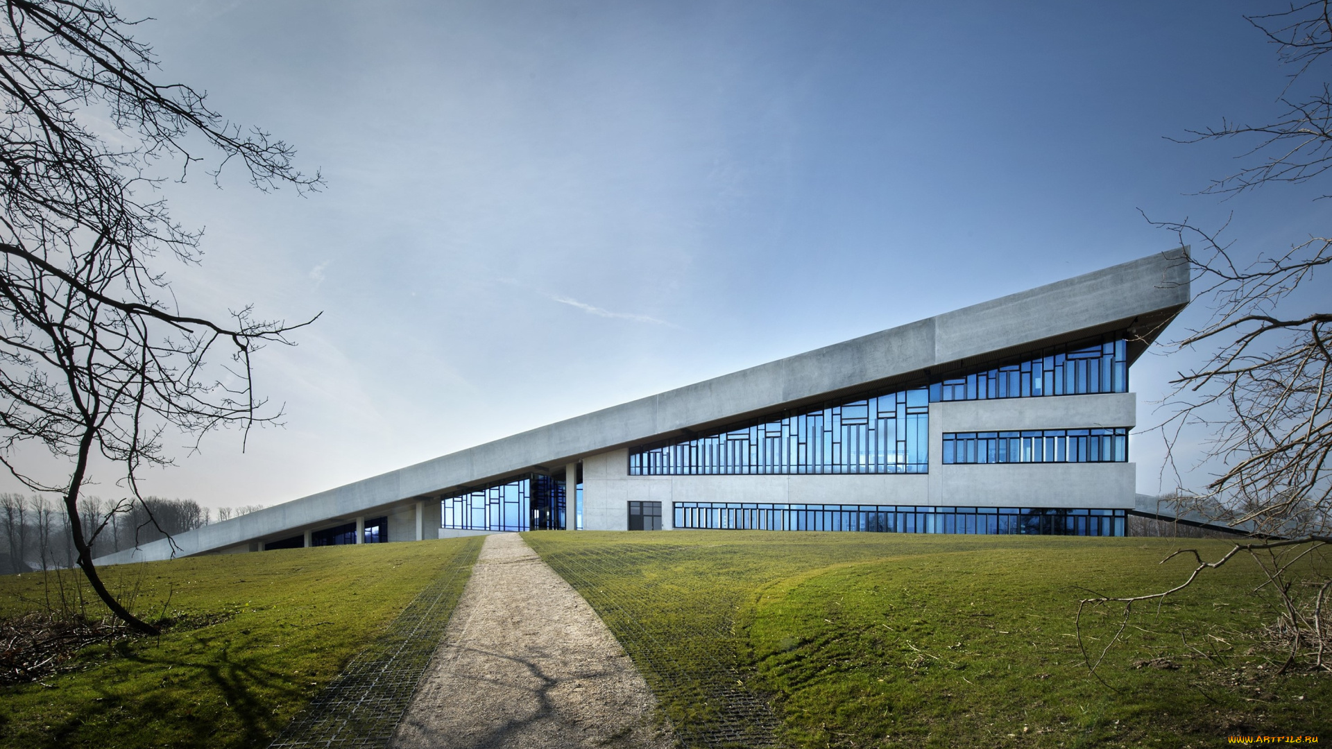 города, -, здания, , дома, исторический, музей, орхус, дания