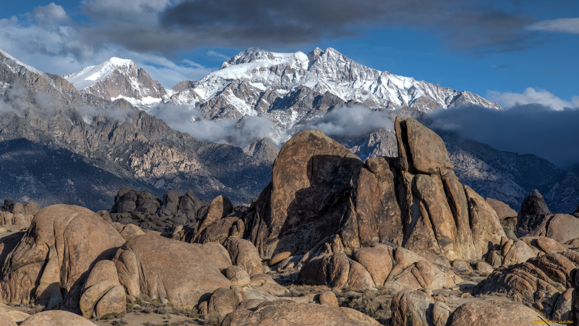 природа, горы, простор