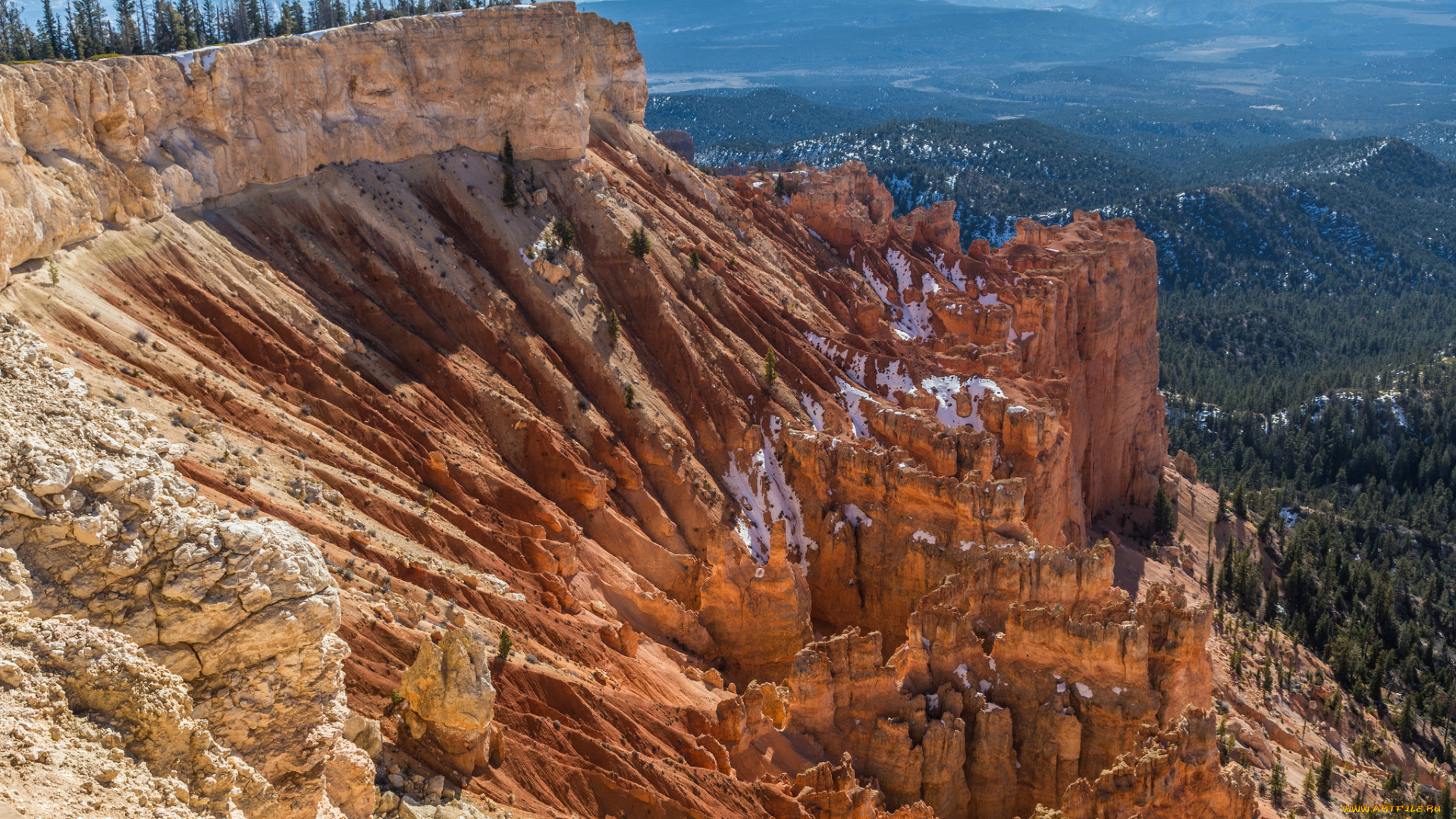 природа, горы, простор