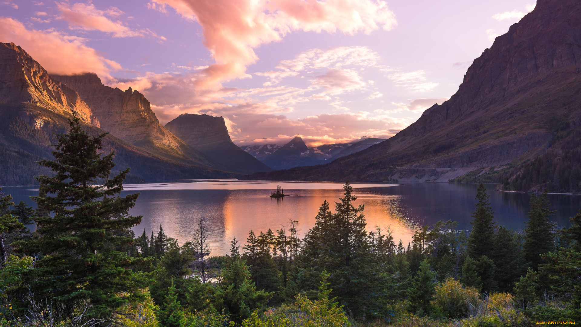 природа, реки, озера, лес, река