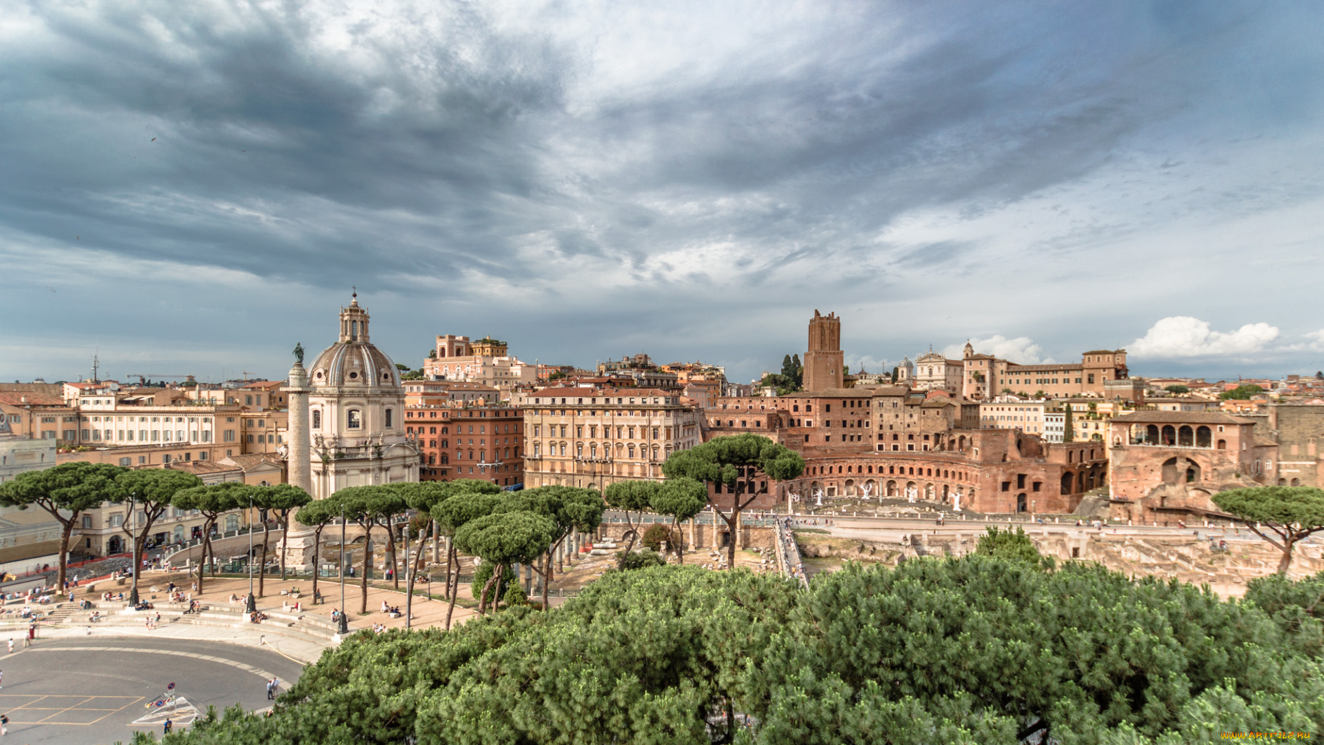 rome, , italy, города, рим, , ватикан, , италия, панорама