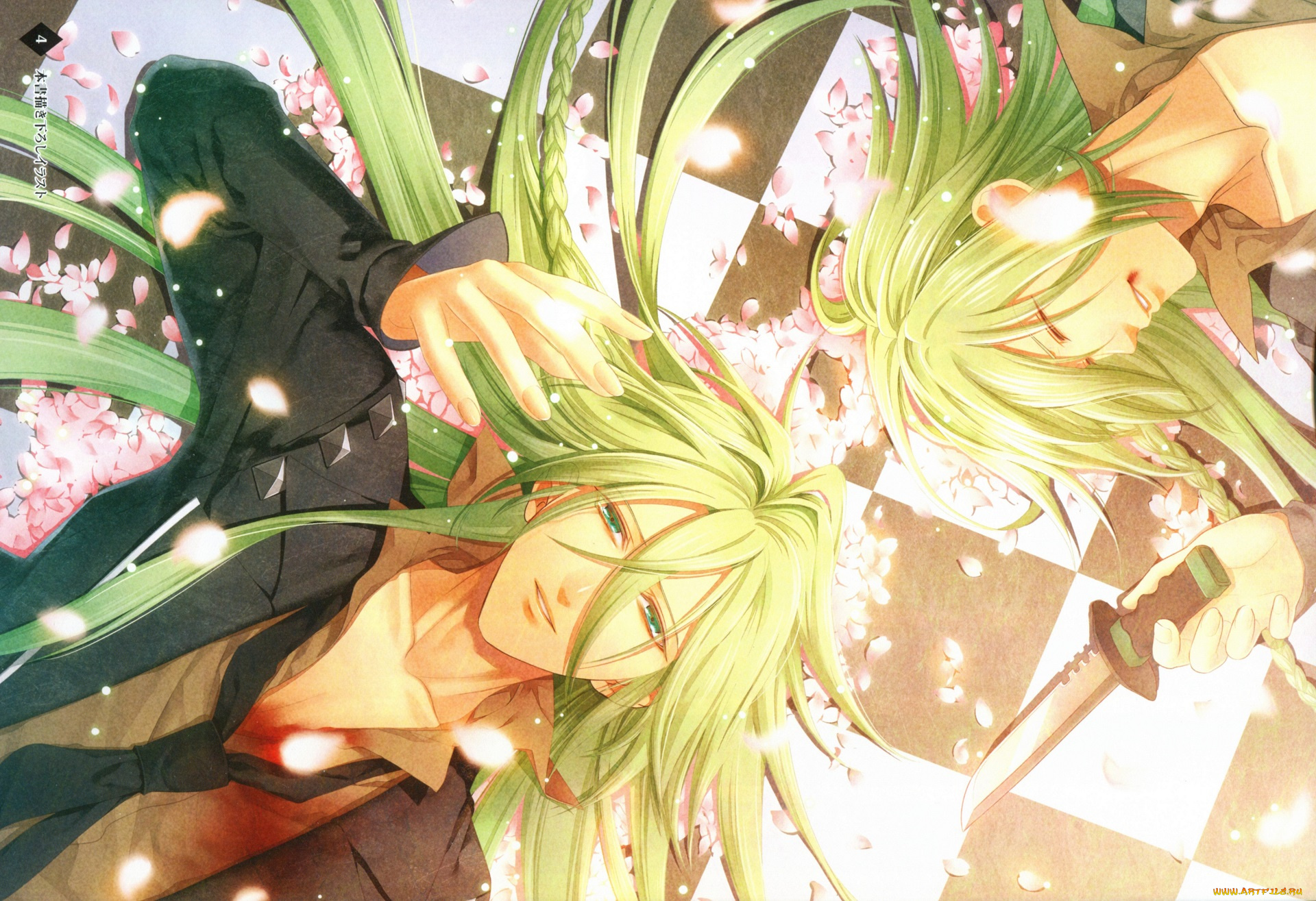 аниме, amnesia, парень