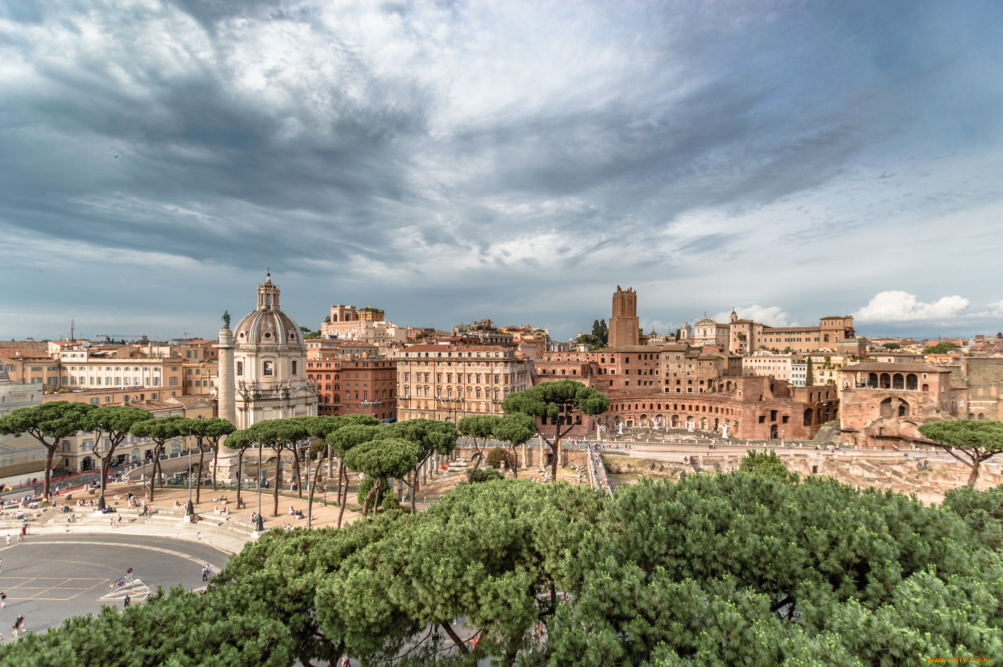rome, , italy, города, рим, , ватикан, , италия, панорама